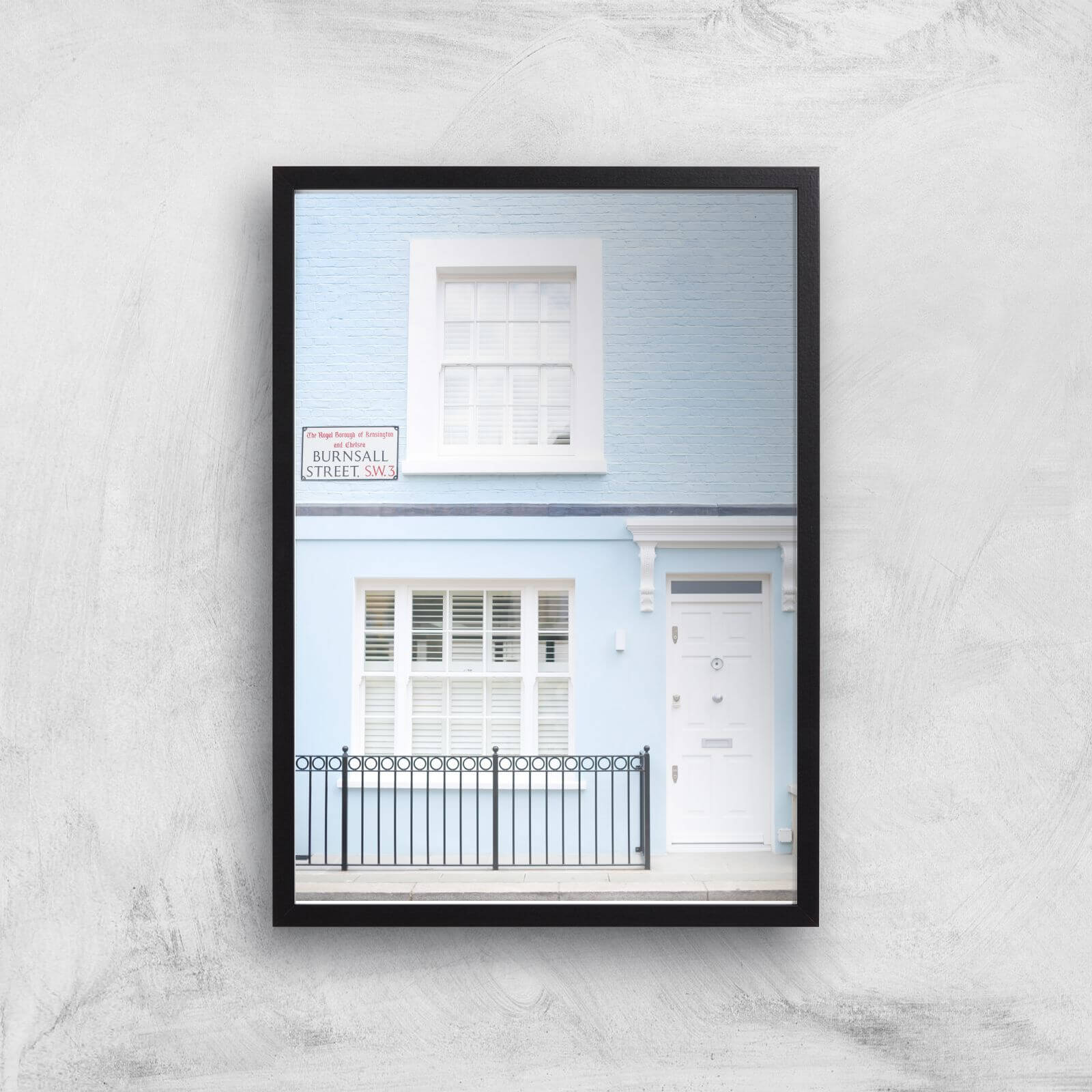 Pastel Burnsall Giclee Art Print - A3 - Black Frame