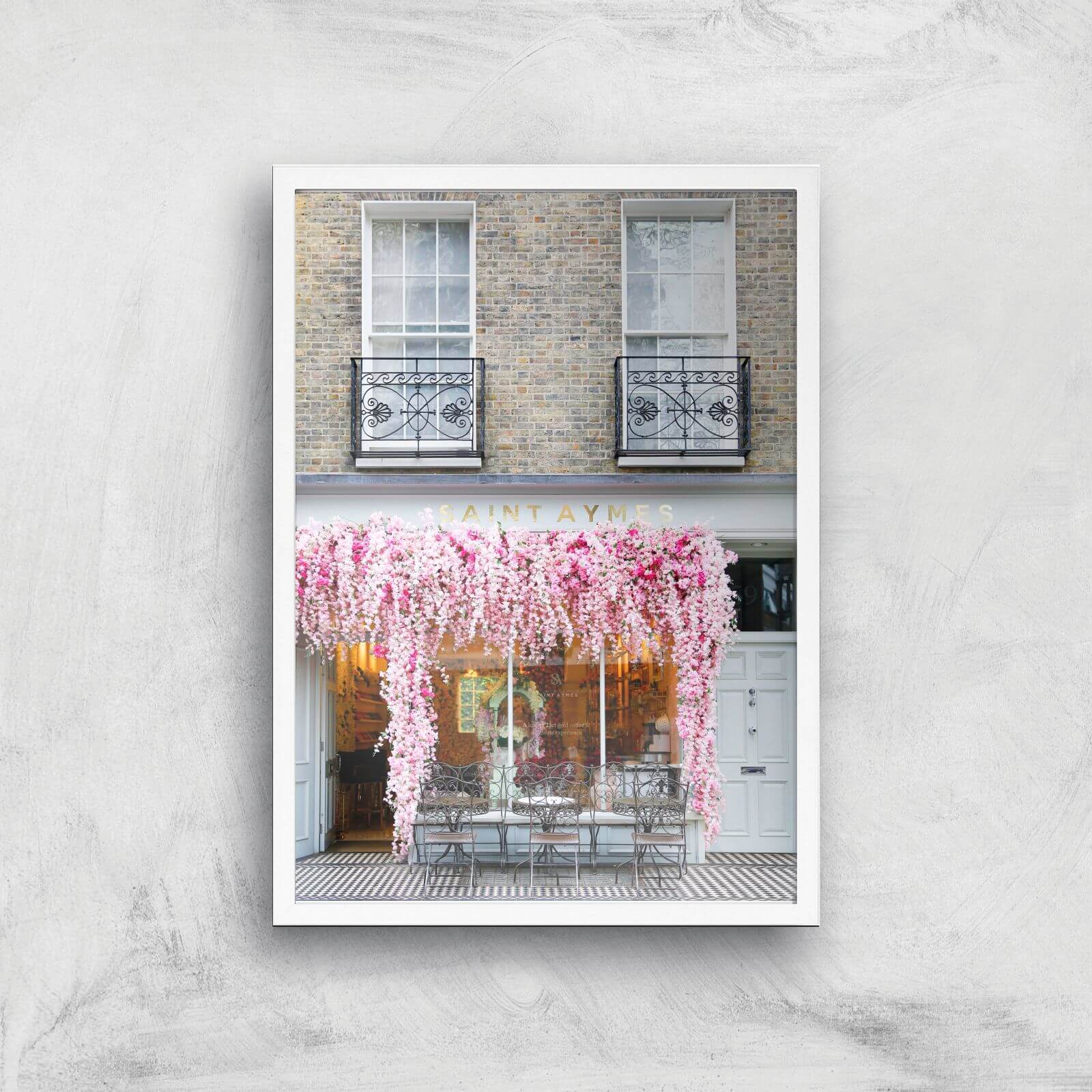 Afternoon Brew Giclee Art Print - A2 - White Frame