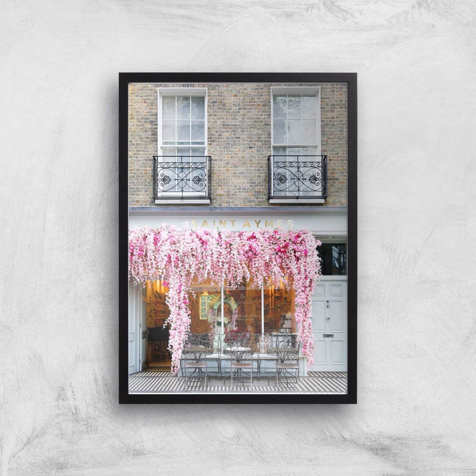 Afternoon Brew Giclee Art Print - A2 - Black Frame