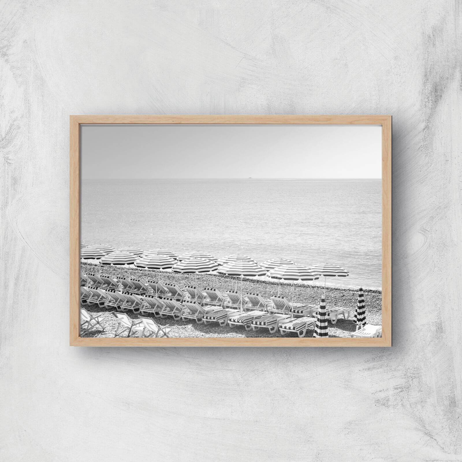 L'appel-De'Lhorizon Giclee Art Print - A3 - Wooden Frame