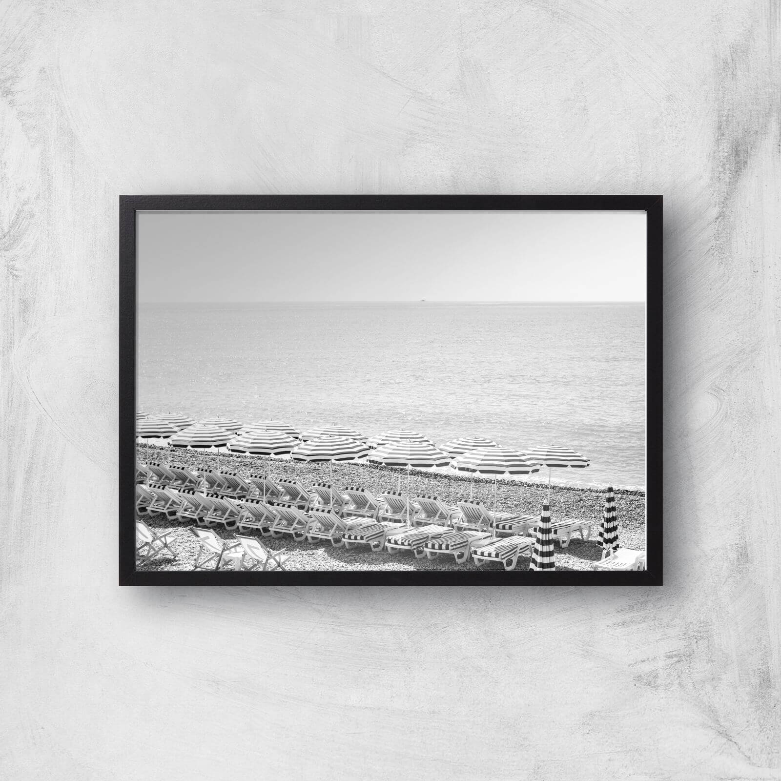 L'appel-De'Lhorizon Giclee Art Print - A2 - Black Frame