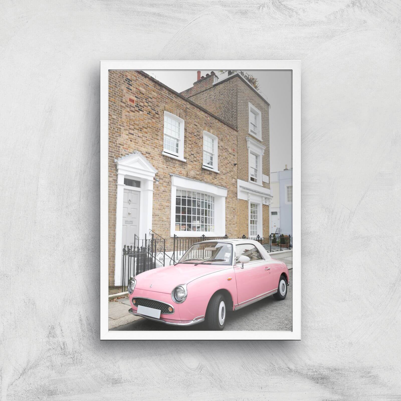 Penelope Cruiser Giclee Art Print - A3 - White Frame