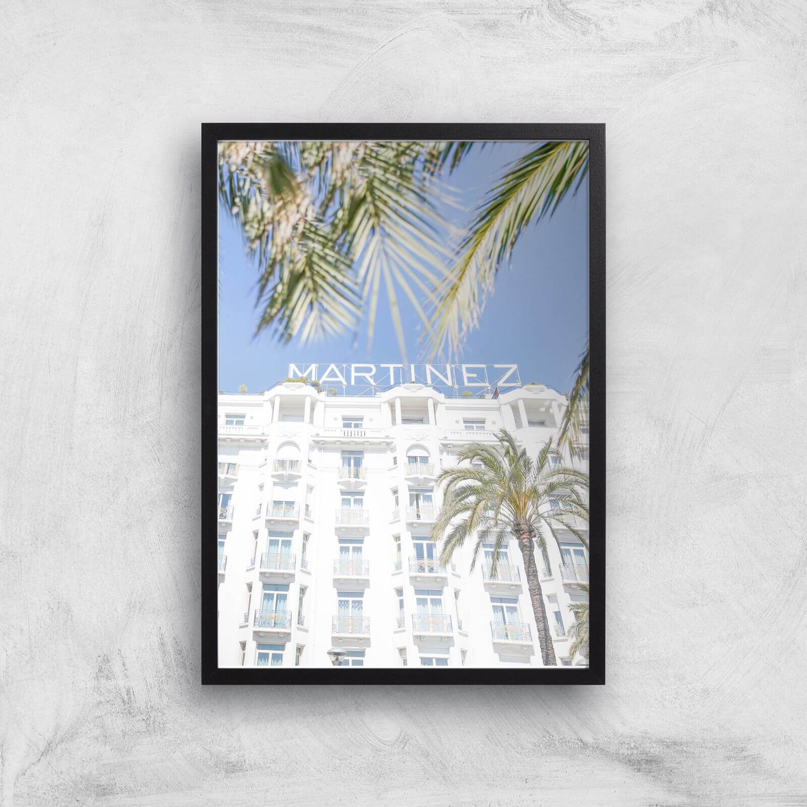 Hotel Martinez Giclee Art Print - A3 - Black Frame