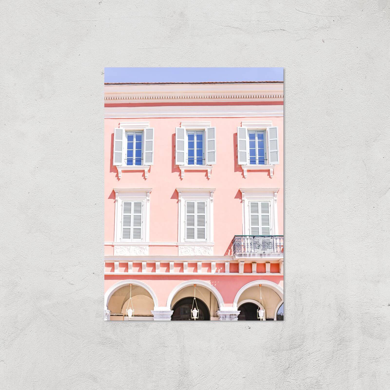 Rose Bon Bon Giclee Art Print - A4 - Print Only