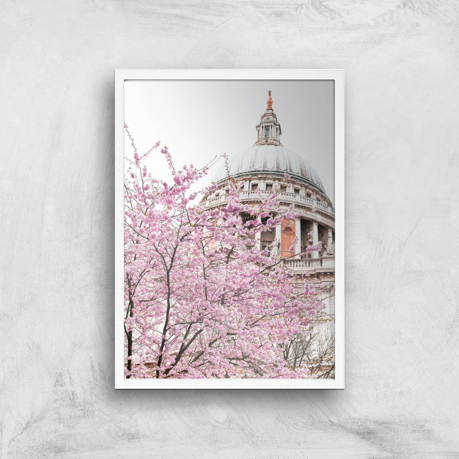 London Site Seeing Giclee Art Print - A2 - White Frame