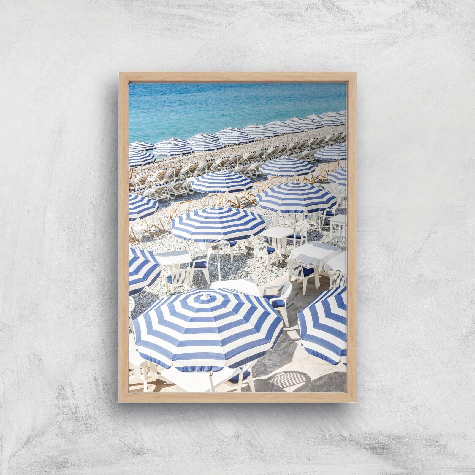 Nissa La Bella Giclee Art Print - A3 - Wooden Frame