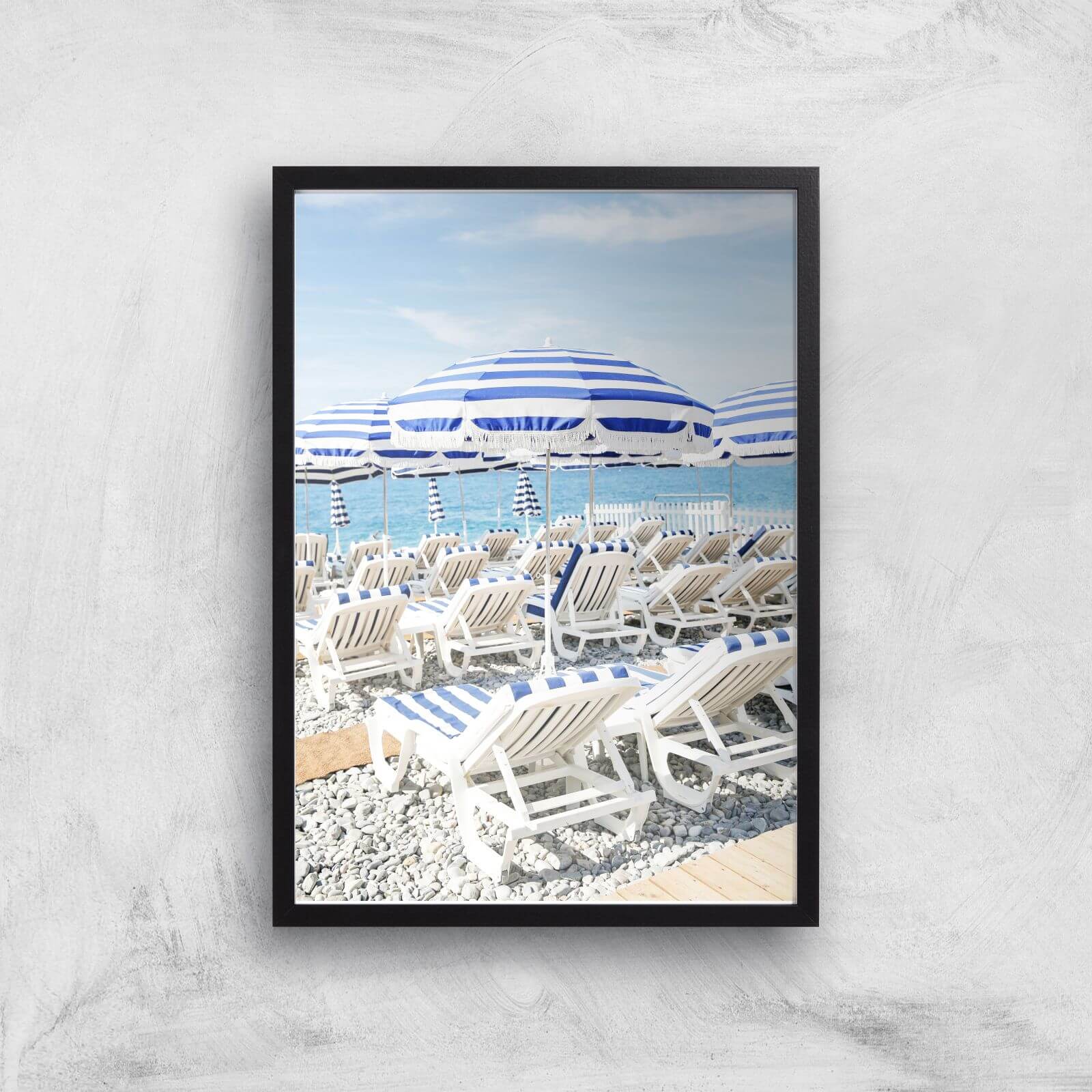 Lou Souleu Me Fai Canta Giclee Art Print - A2 - Black Frame