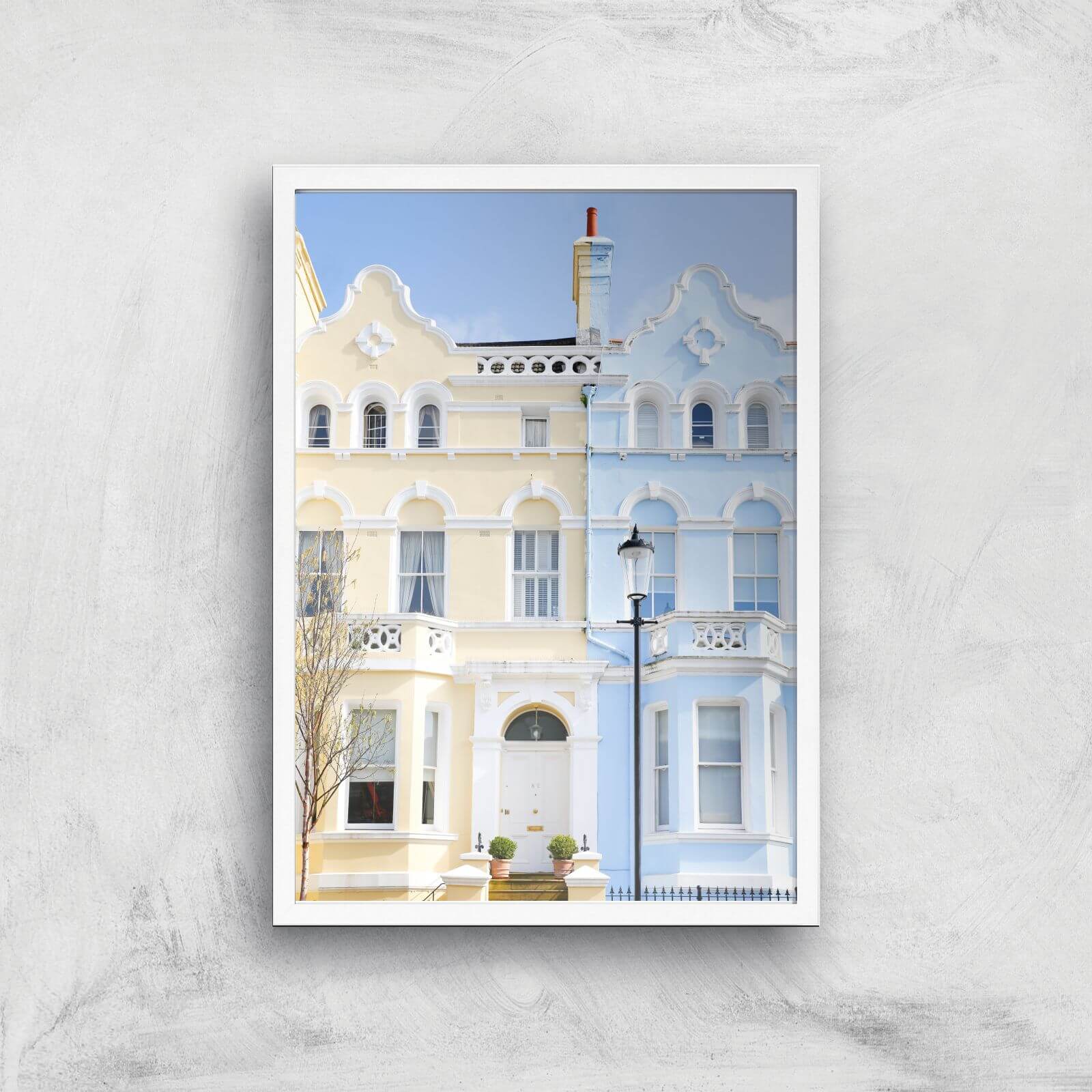 Complimentary Colours Giclee Art Print - A3 - White Frame