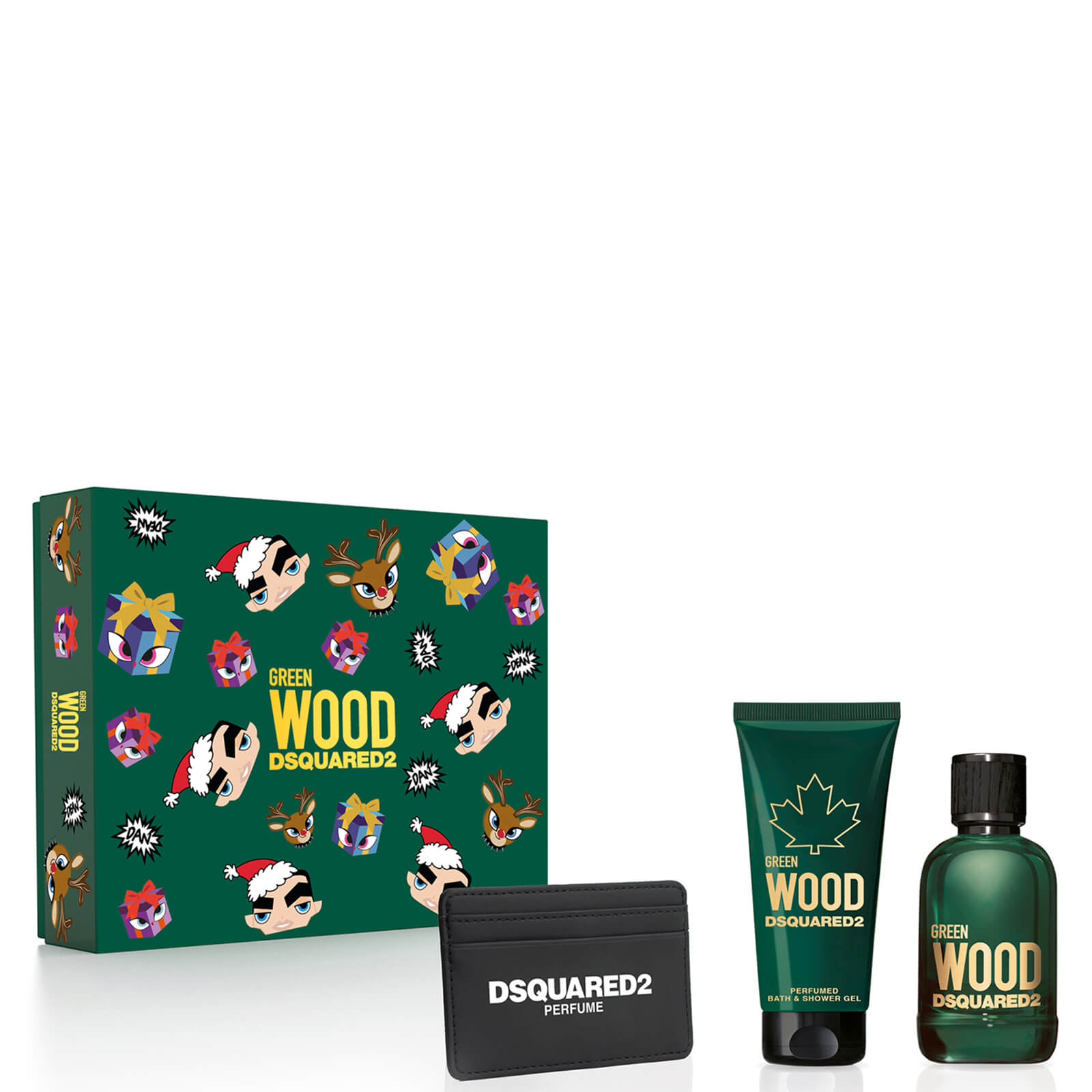 Купить Dsquared2 Green Wood Eau de Toilette Set