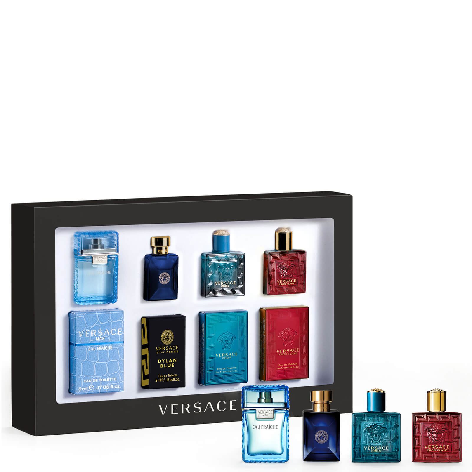 Versace Mens Mini x 4 Set