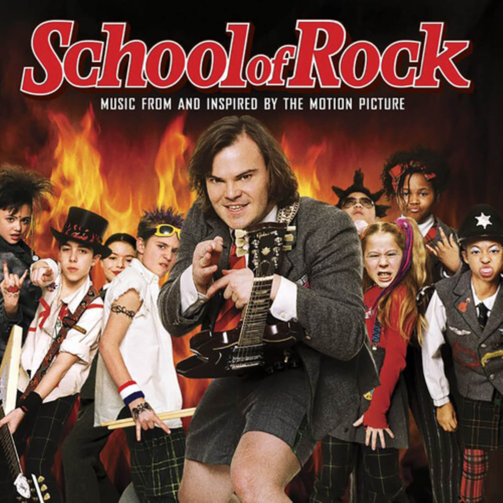 School of Rock (Music From and Inspired by Motion Picture) 140g Vinyl 2LP (Orange)