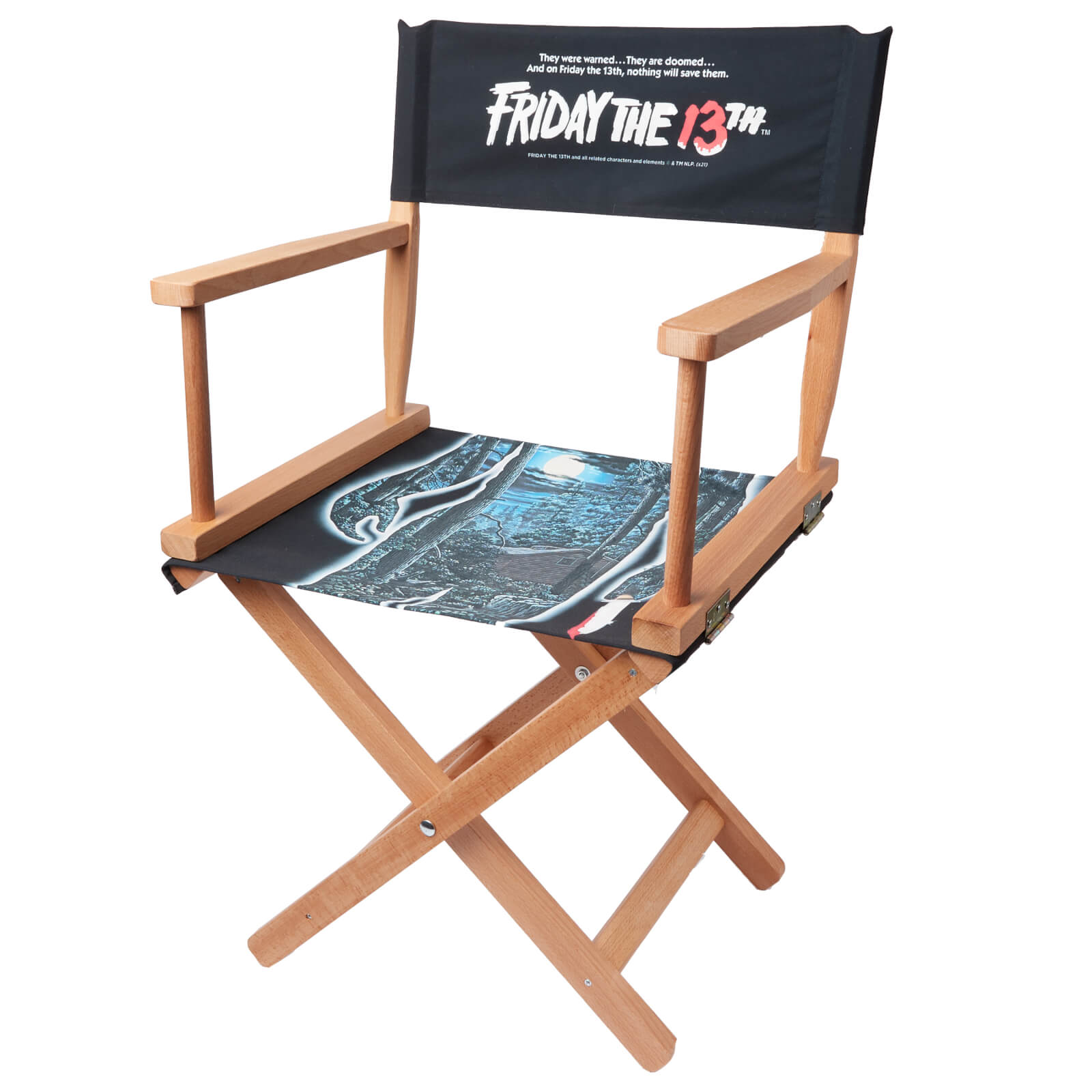 

Decorsome x Friday the 13th Classic Poster Directors Chair