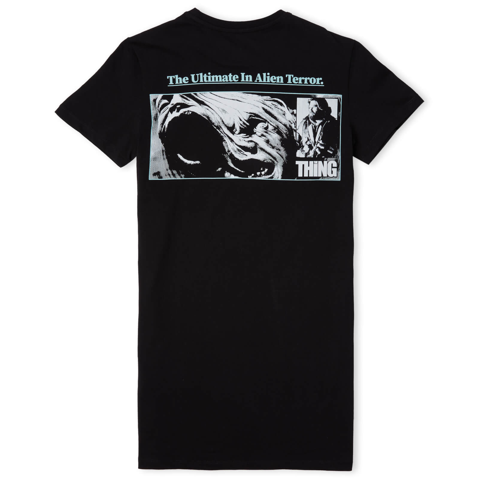 The Thing The Ultimate In Alien Terror Women's T-Shirt Dress - Black - XL - Black