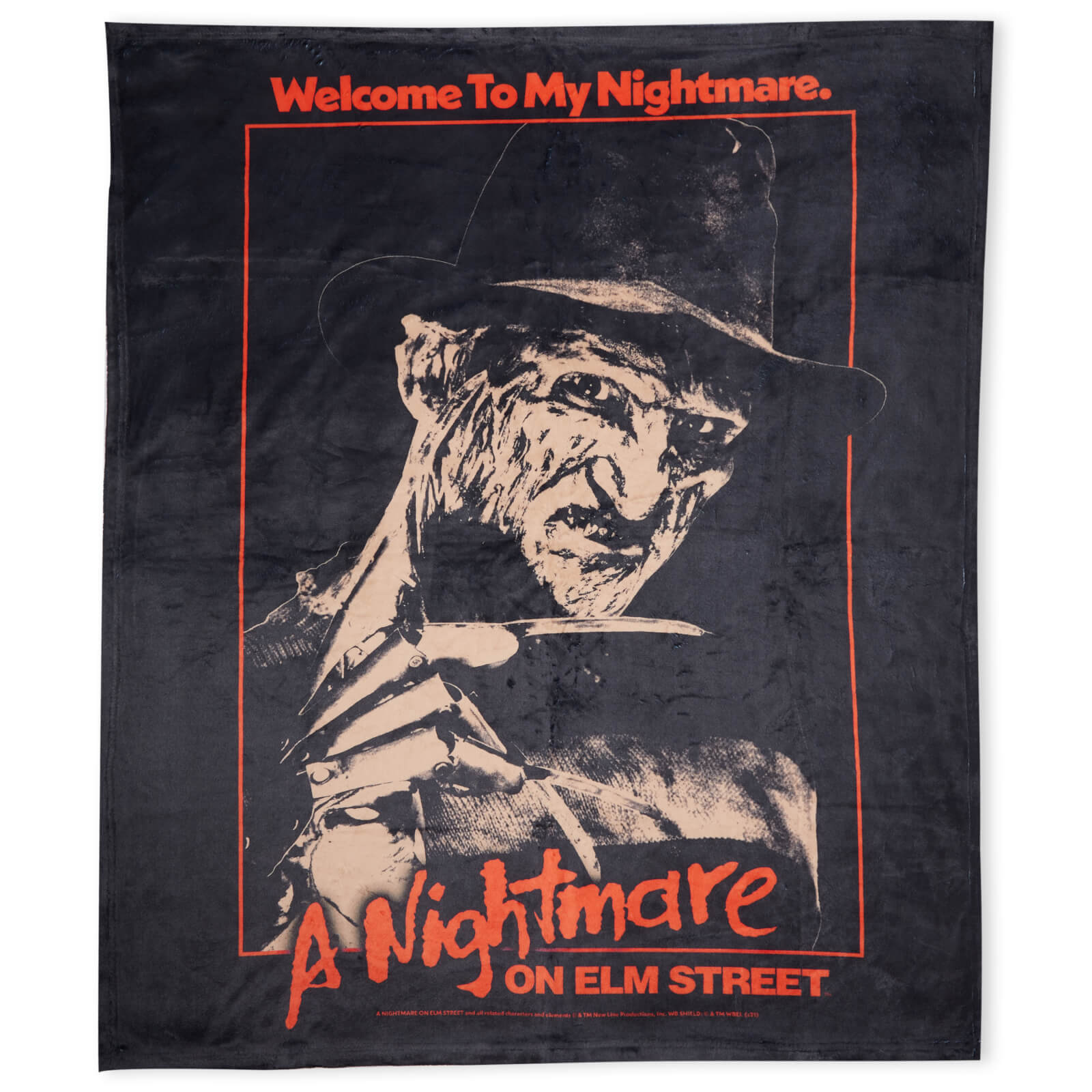 A Nightmare On Elm Street Dream Demon Fleece Blanket - M