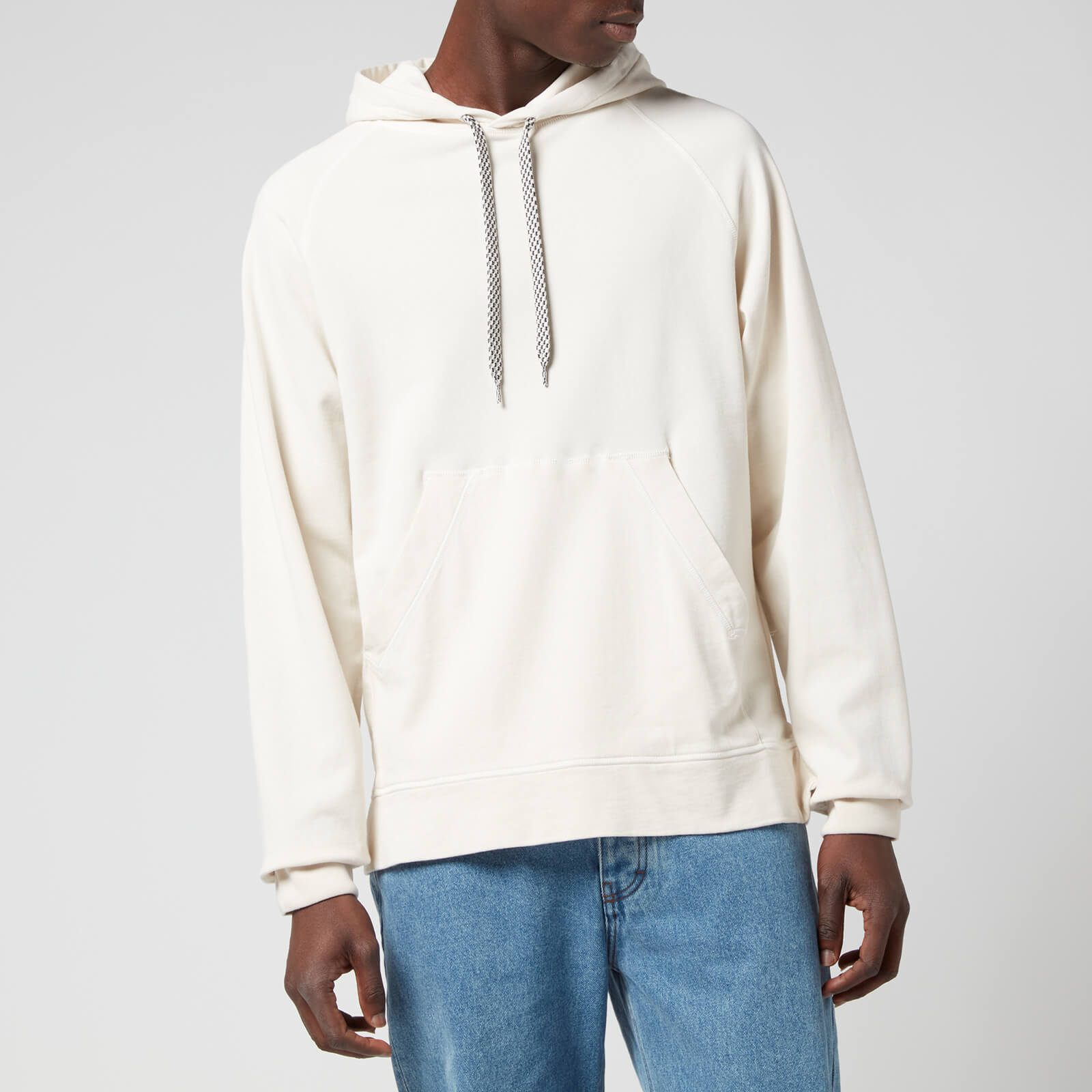 Officine Générale Men's Octave Pullover Hoodie - Ecru - S