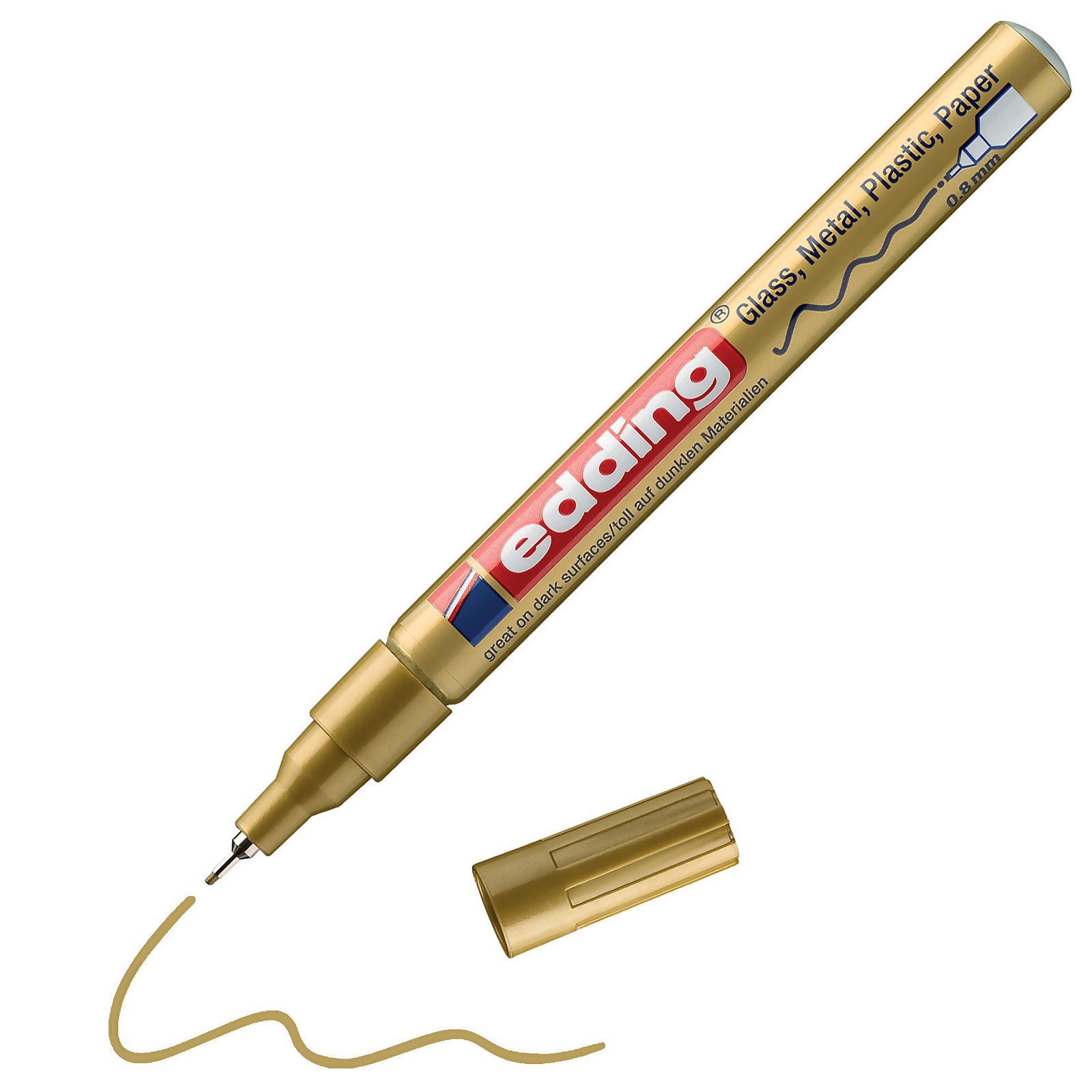 Photo of Edding 780 Paint Marker Pen Gold