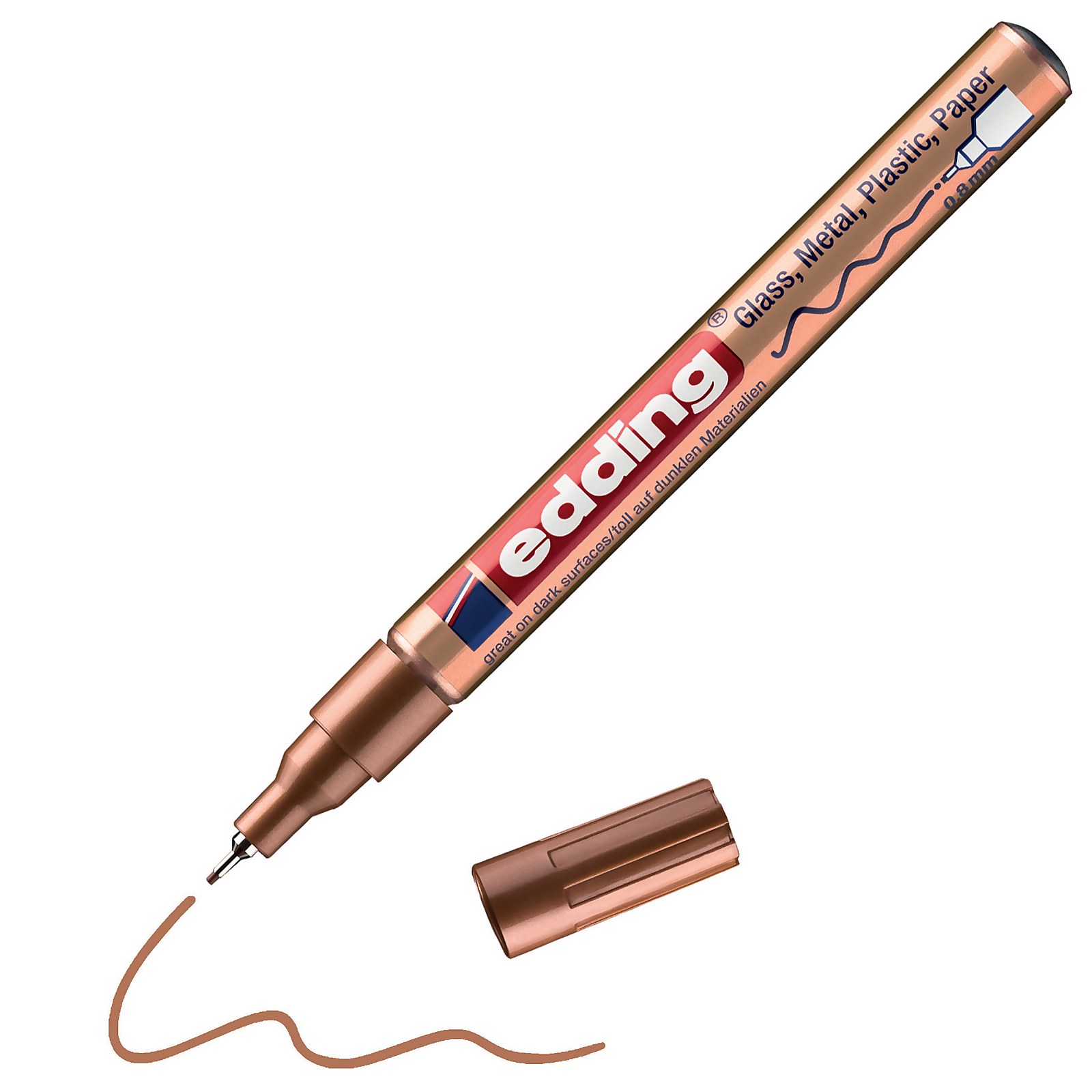 Photo of Edding 780 Paint Marker Pen Copper