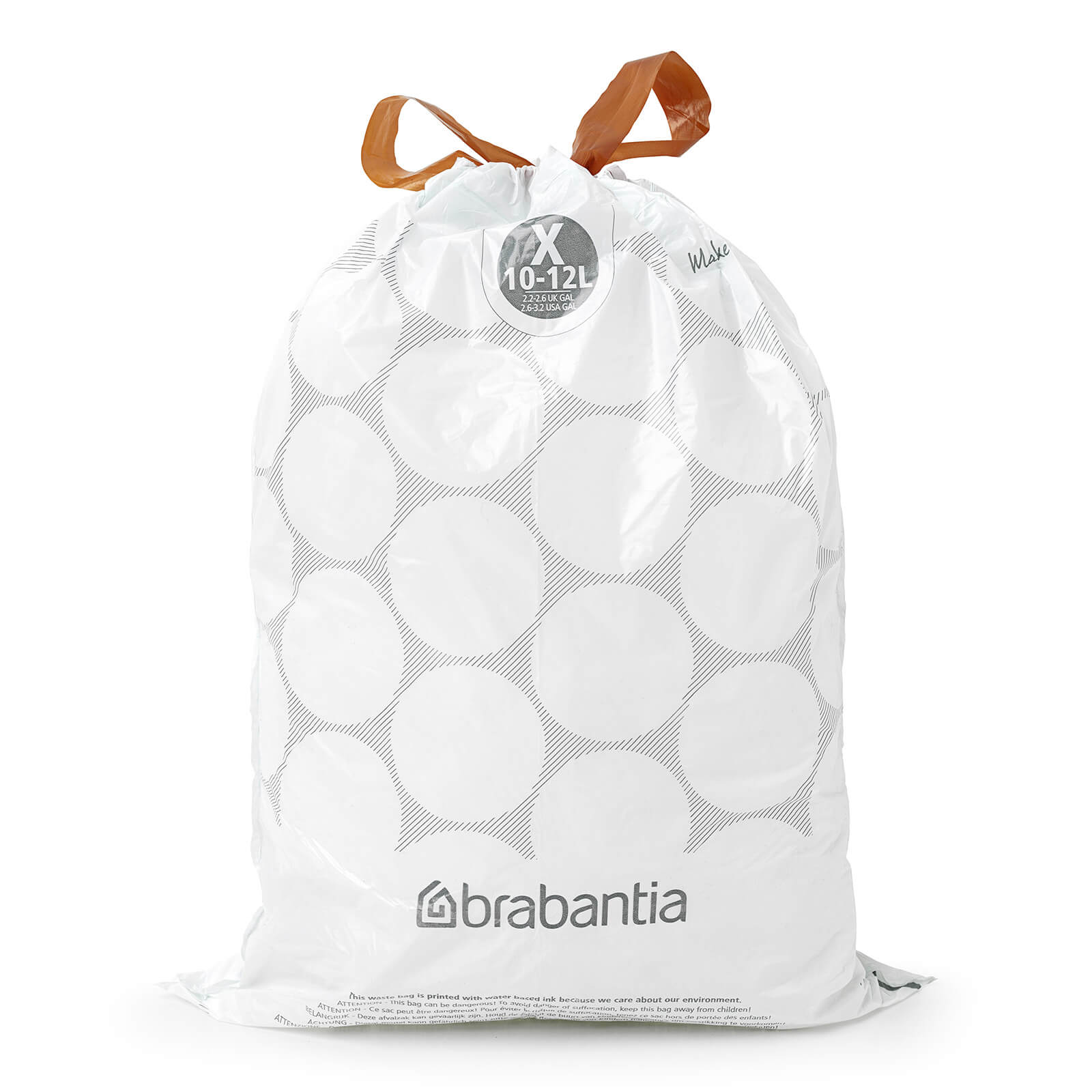 Brabantia PerfectFit Dispenser Bags - Pack X - 10-12L (40 Pack)