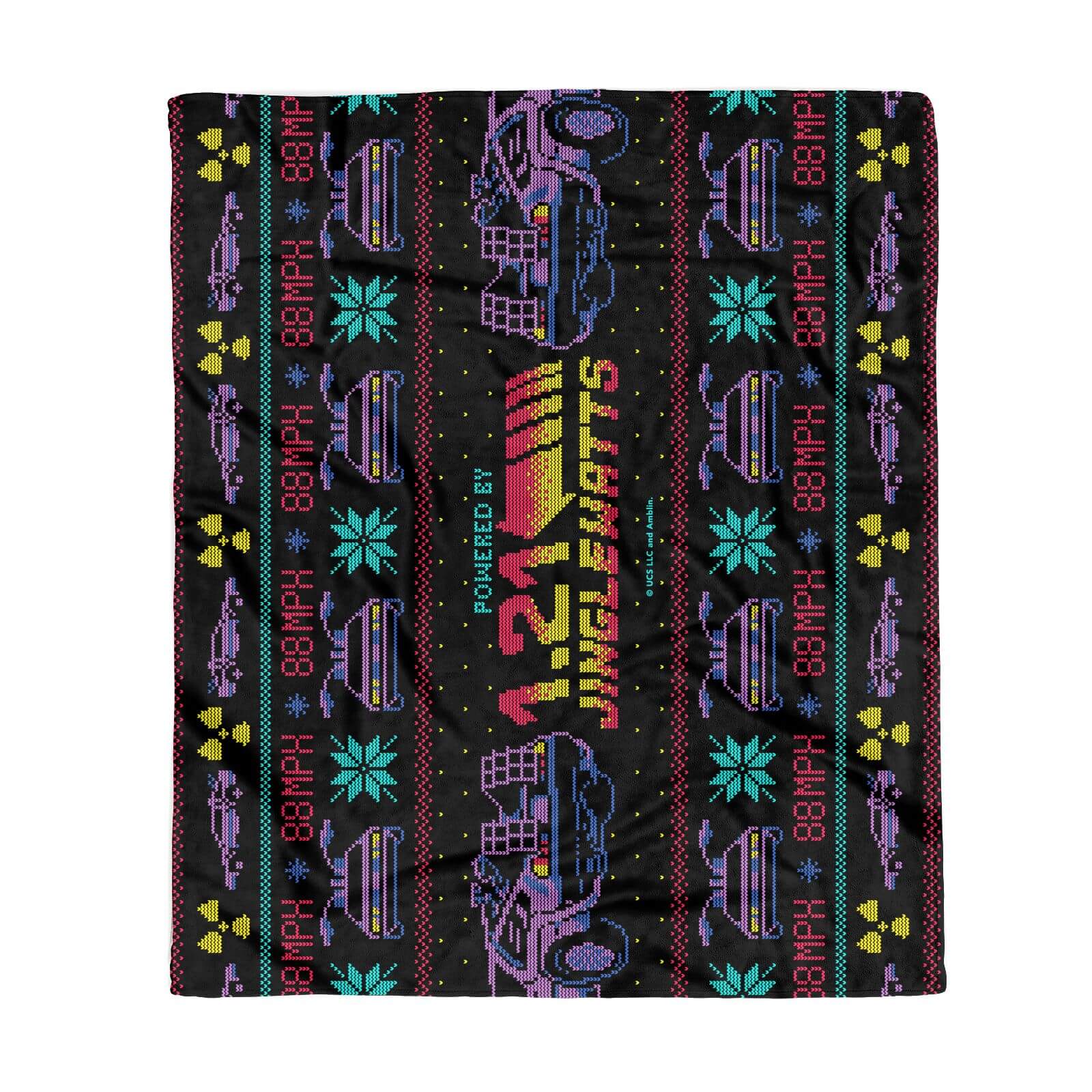 

Back To The Future Jingle Watts Fleece Blanket - M