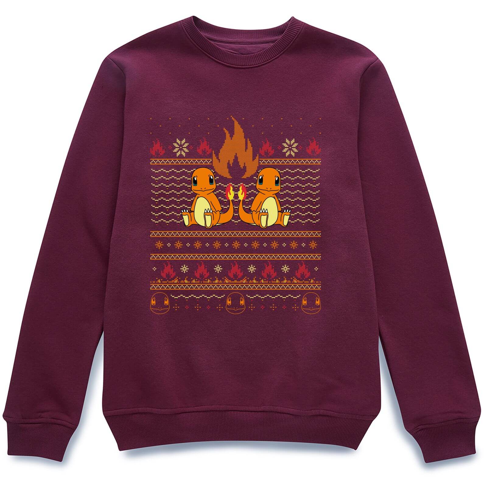 

Pokémon Merry Litmas Unisex Maglione Natalizio - Borgogna - XL - Burgundy