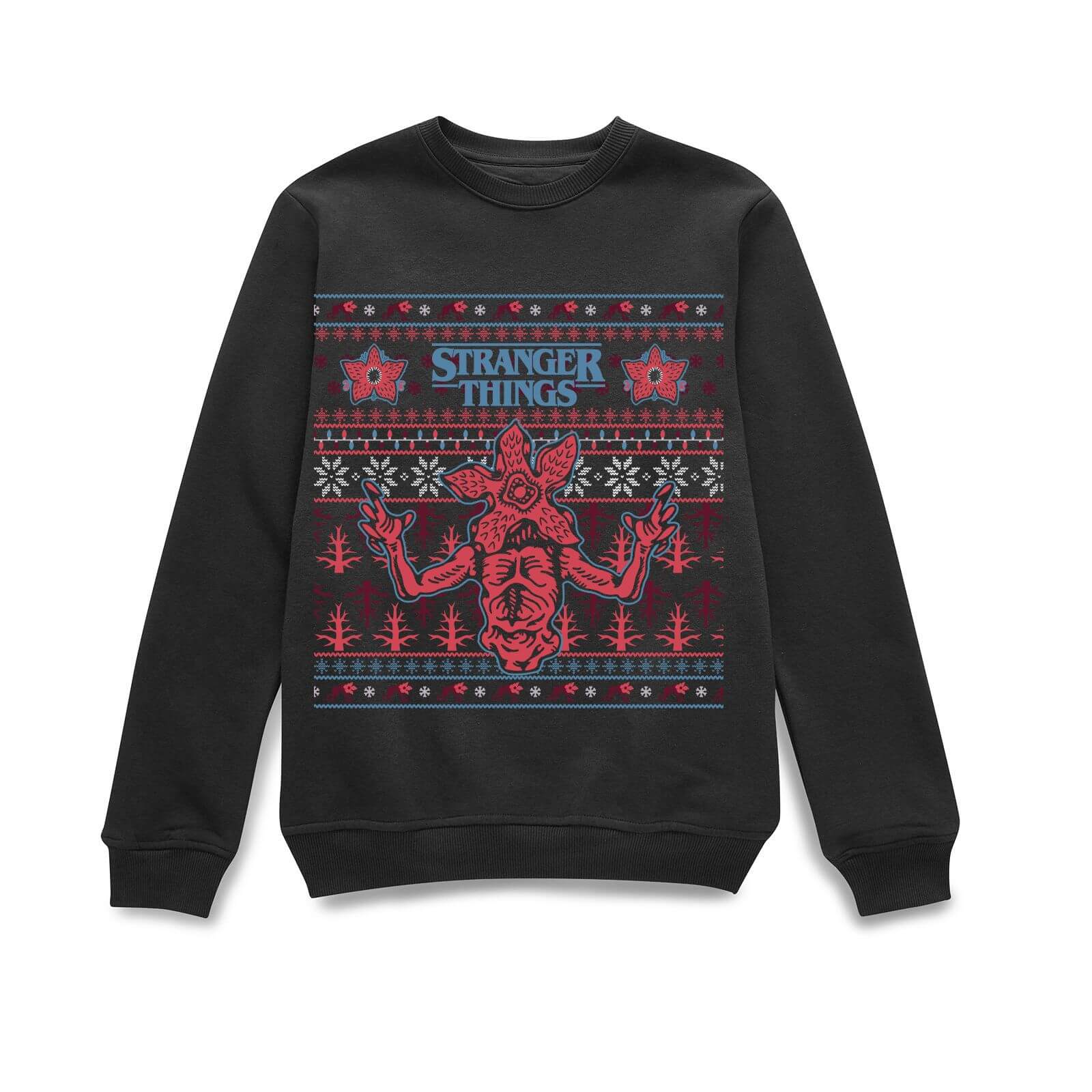

Stranger Things Christmas Deomogorgon Felpa Unisex - Nero - L - Nero