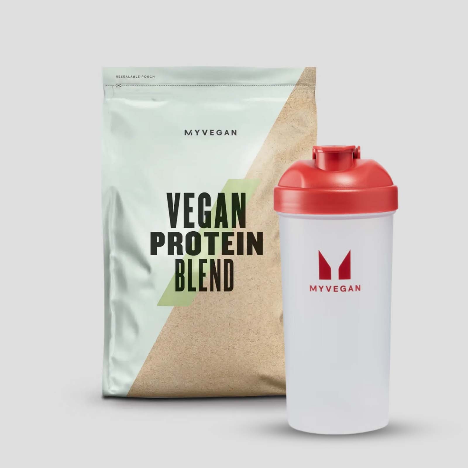 Image of Confezione base Vegan Protein - Salted Caramel - Natural Strawberry