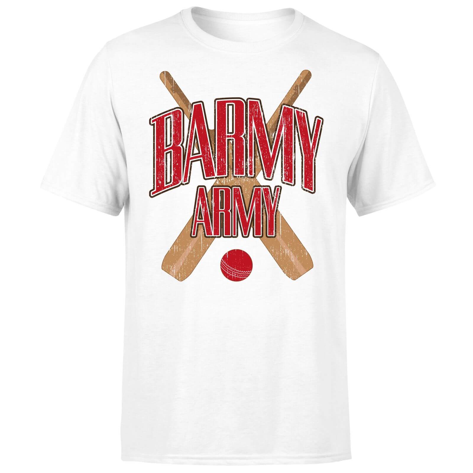 Barmy Army Men's T-Shirt - White - XS - White