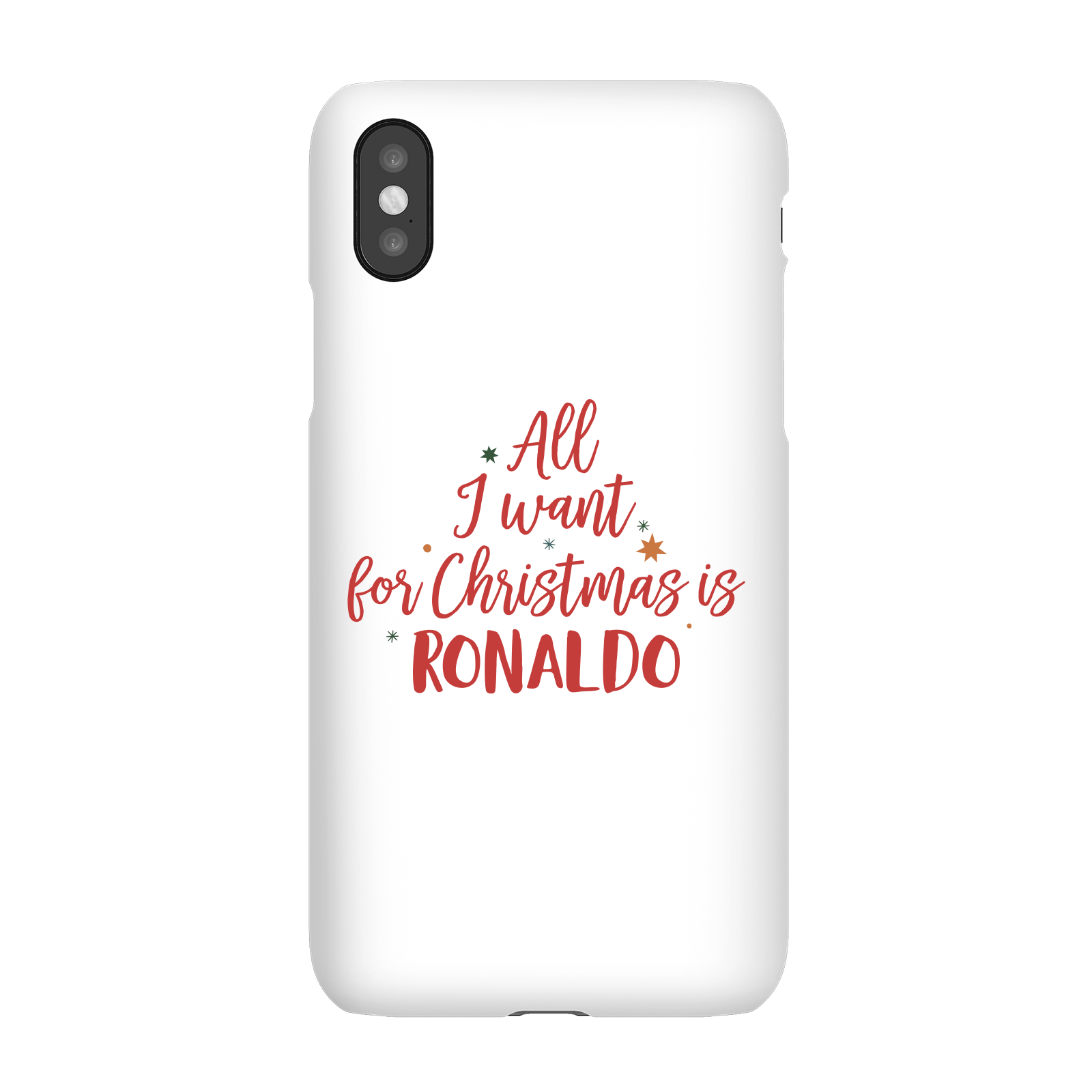 All I Want For Christmas Is Ronaldo Phone Case for iPhone and Android - iPhone 5/5s - Snap Case - Matte