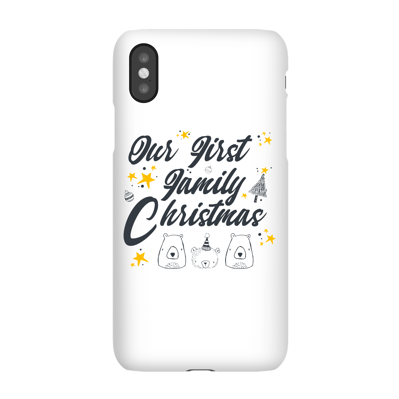 First Family Christmas Phone Case for iPhone and Android - iPhone 5/5s - Snap Case - Matte