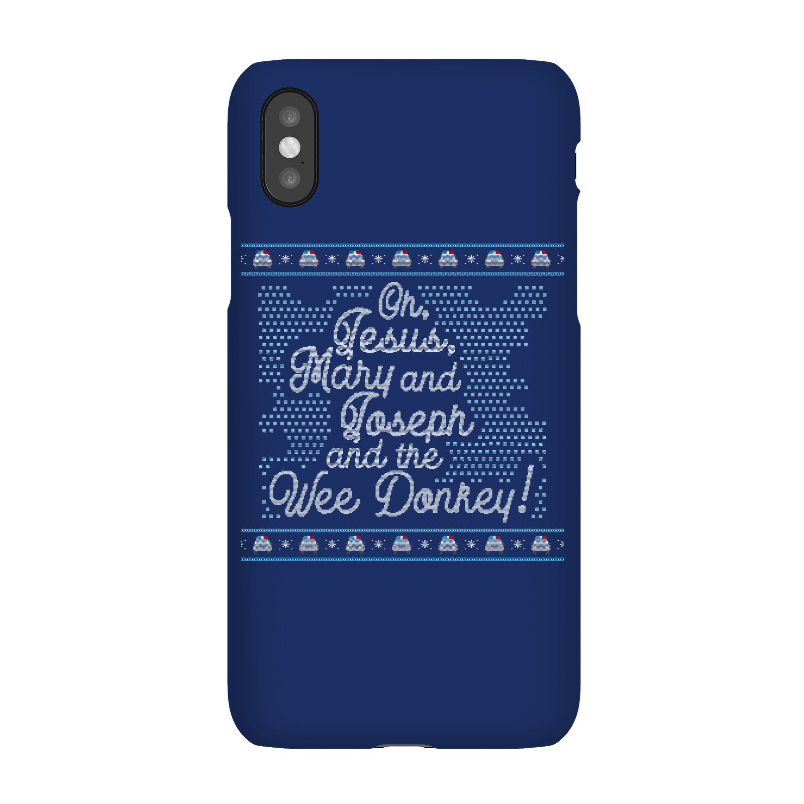 Oh Jesus, Mary And Joseph And The Wee Donkey Phone Case for iPhone and Android - iPhone 5/5s - Snap Case - Matte