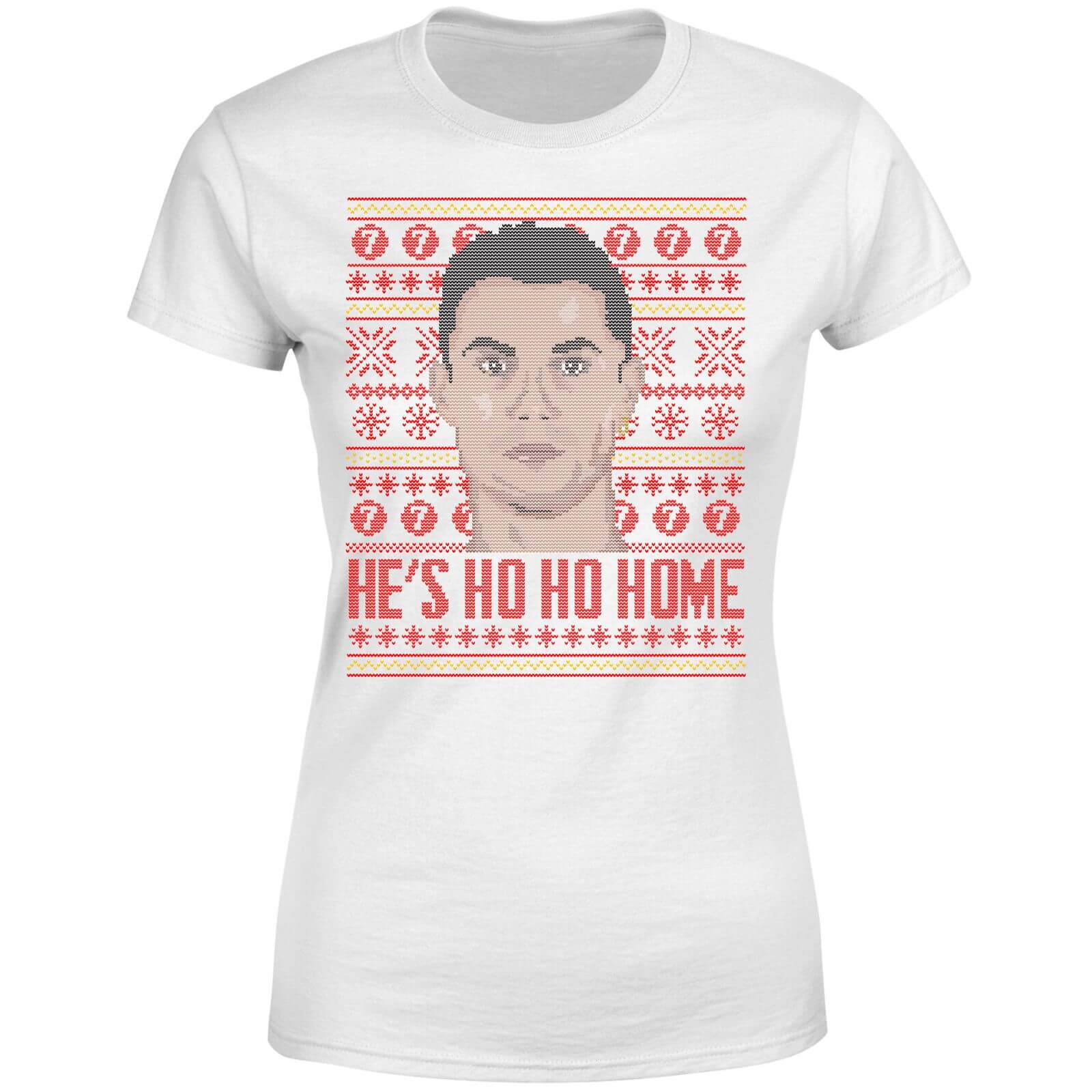 He's Ho Ho Home Women's T-Shirt - White - XS - White