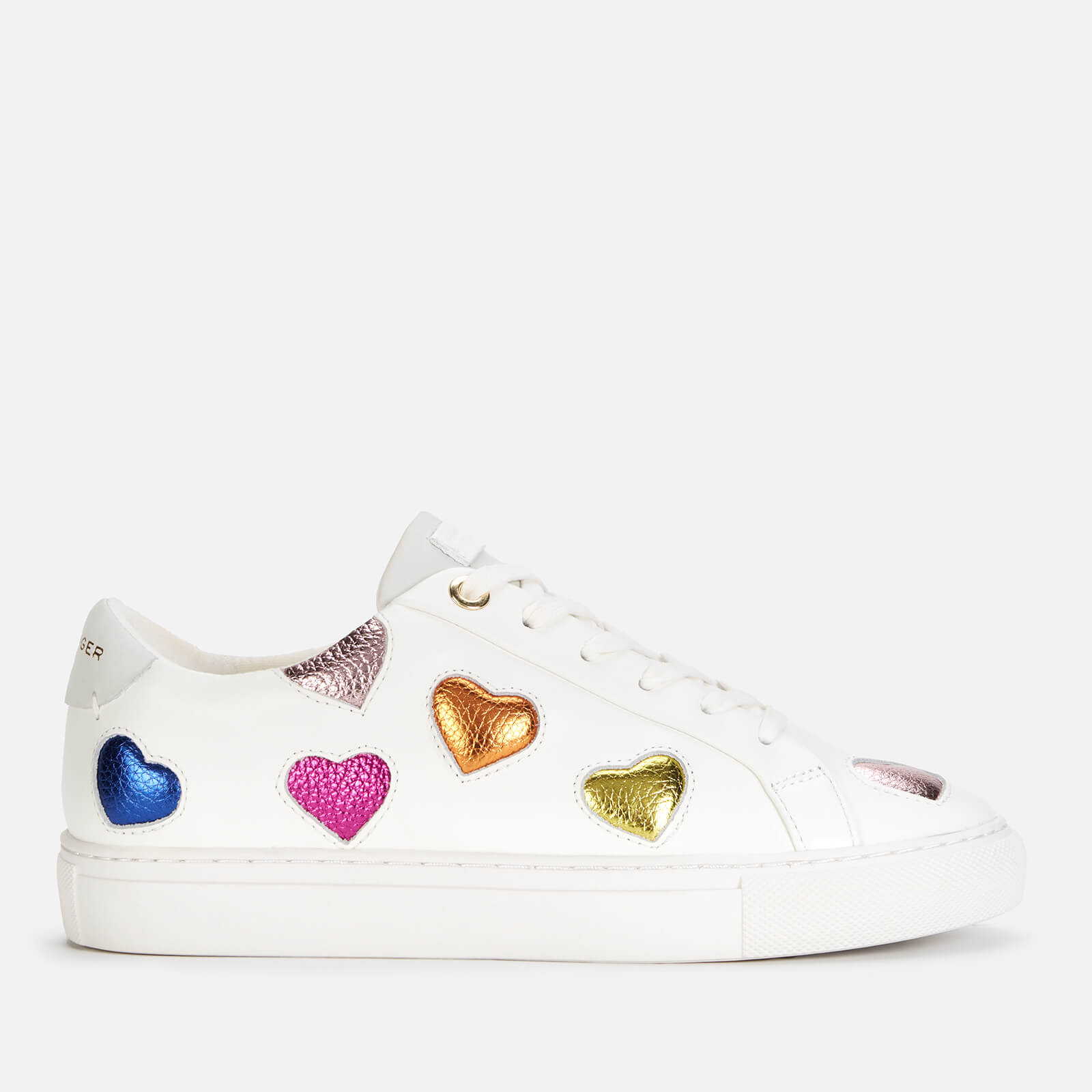 Kurt Geiger London Women’s Laney Love Leather Cupsole Trainers - Mult/Other