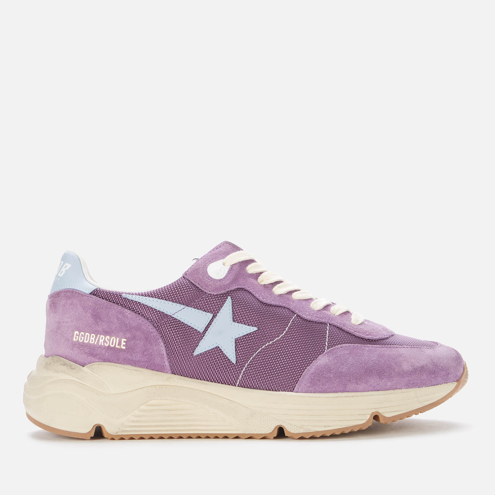 Golden Goose Deluxe Brand Women's Running Sole Trainers - Purple/Powder Blue - UK 3