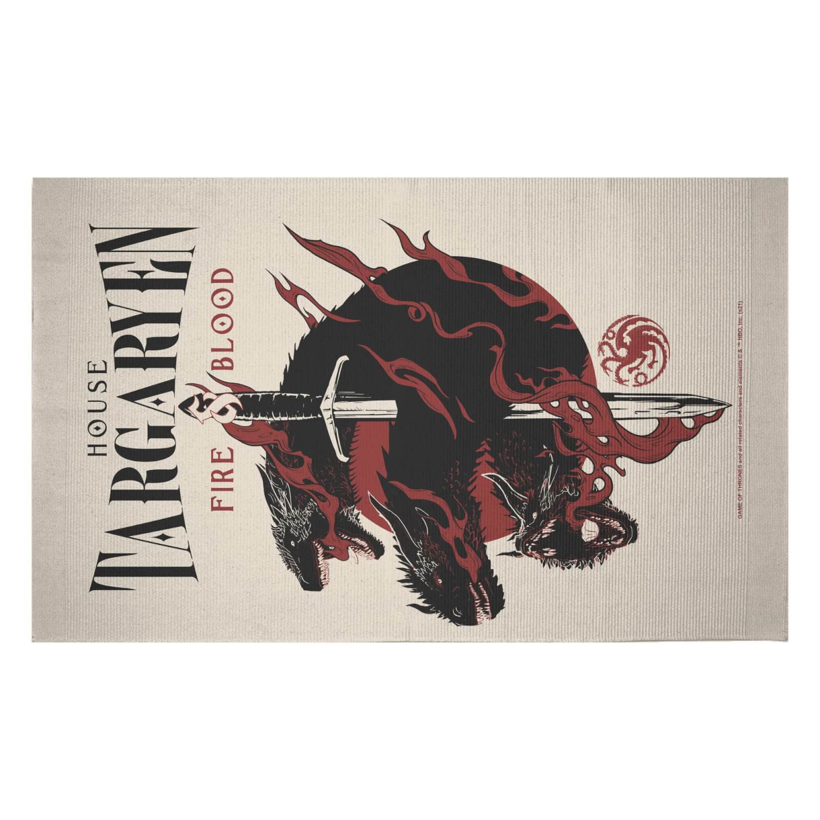 

Decorsome x Game of Thrones Targaryen Woven Rug - Small