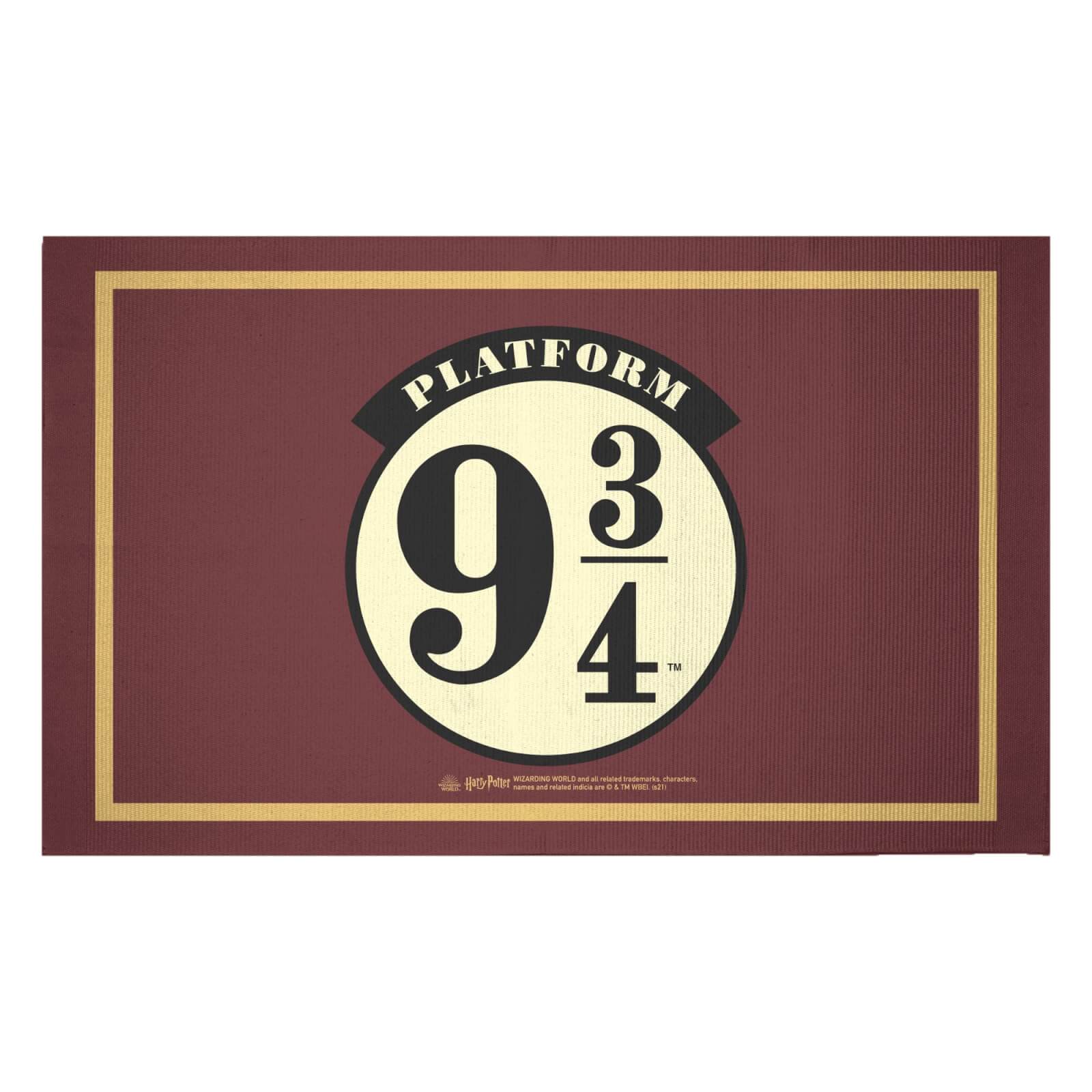 

Decorsome x Harry Potter Platform 9 And 3/4 Woven Rug - Small
