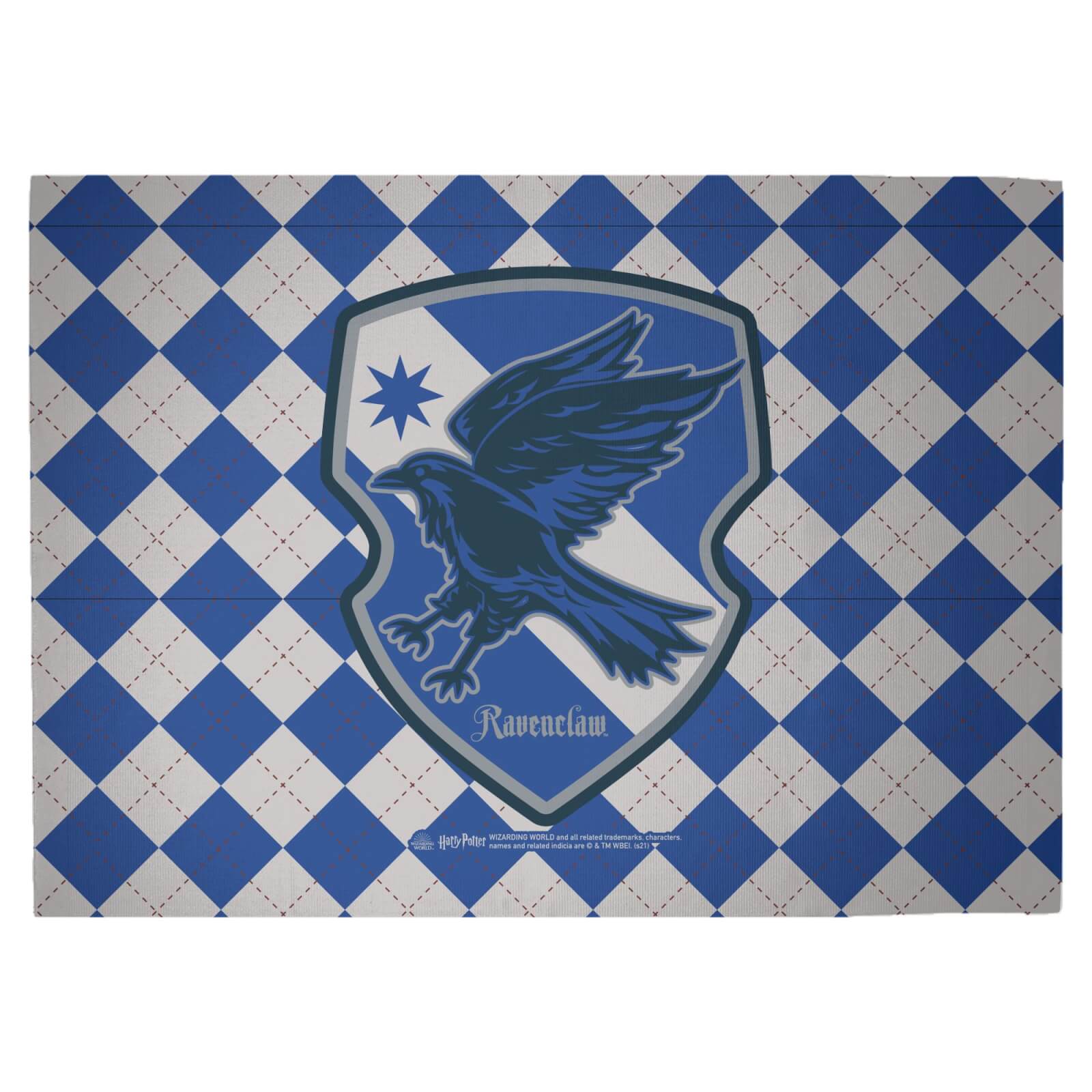 Decorsome x Harry Potter Ravenclaw Shield Woven Rug - Large