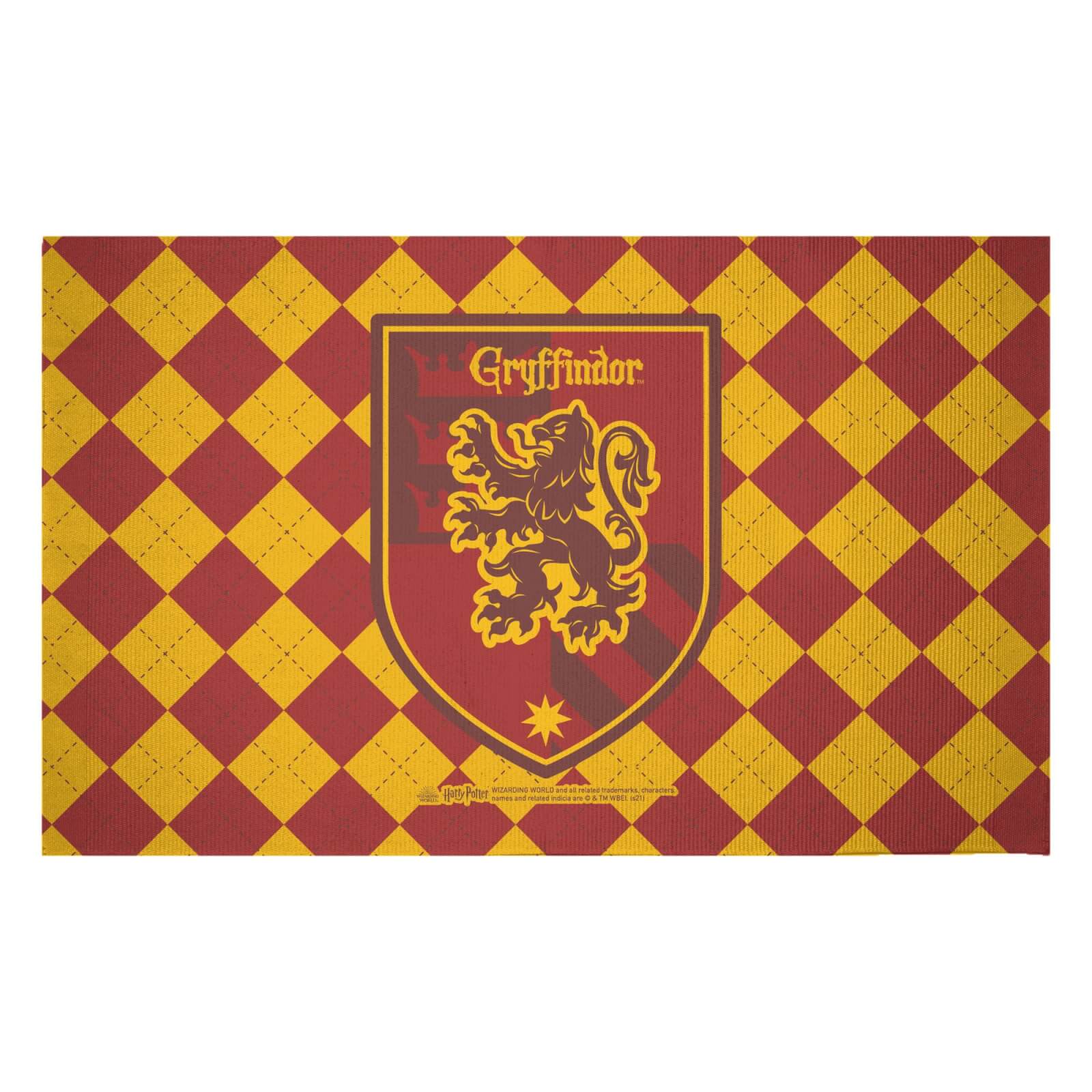 Decorsome x Harry Potter Gryffindor Shield Woven Rug - Small