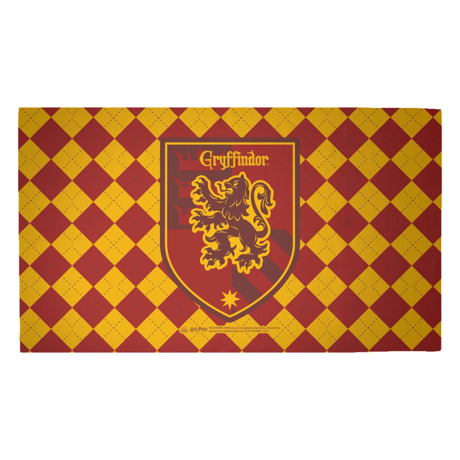 Decorsome x Harry Potter Gryffindor Shield Woven Rug - Medium