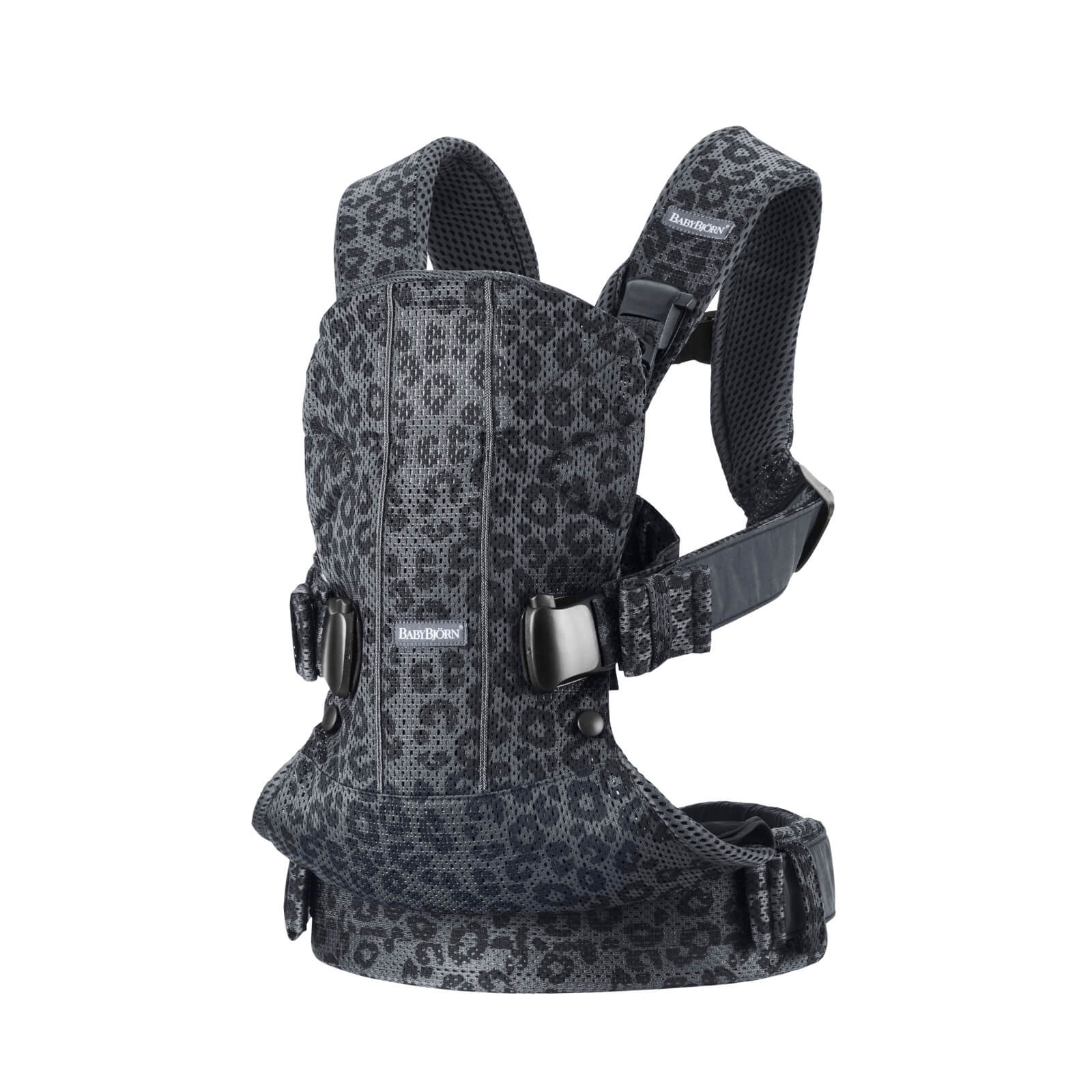 BABYBJORN One Air 3D Mesh Baby Carrier - Anthracite Leopard