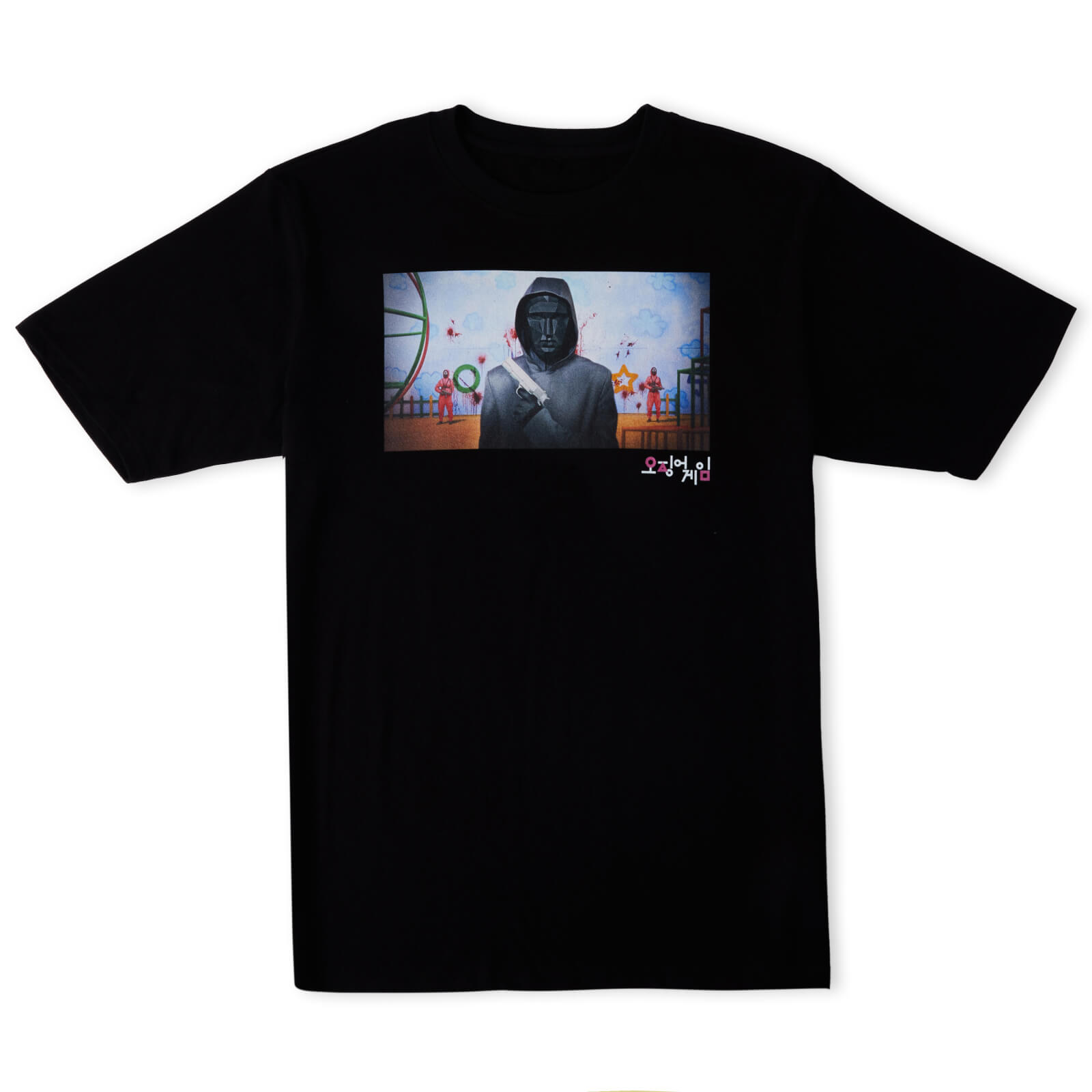 Squid Game The Leader T-Shirt Surdimensionné - Noir - XL - Noir
