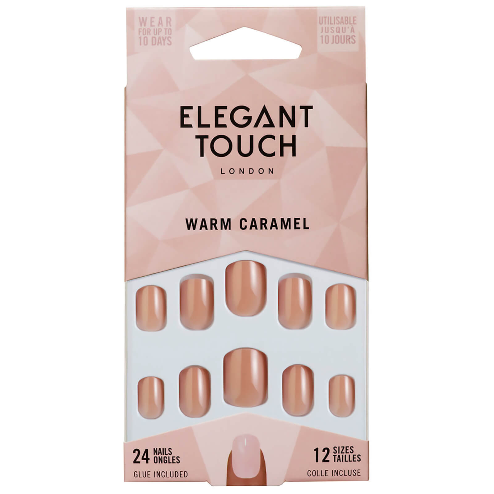 Elegant Touch False Nails - Warm Caramel