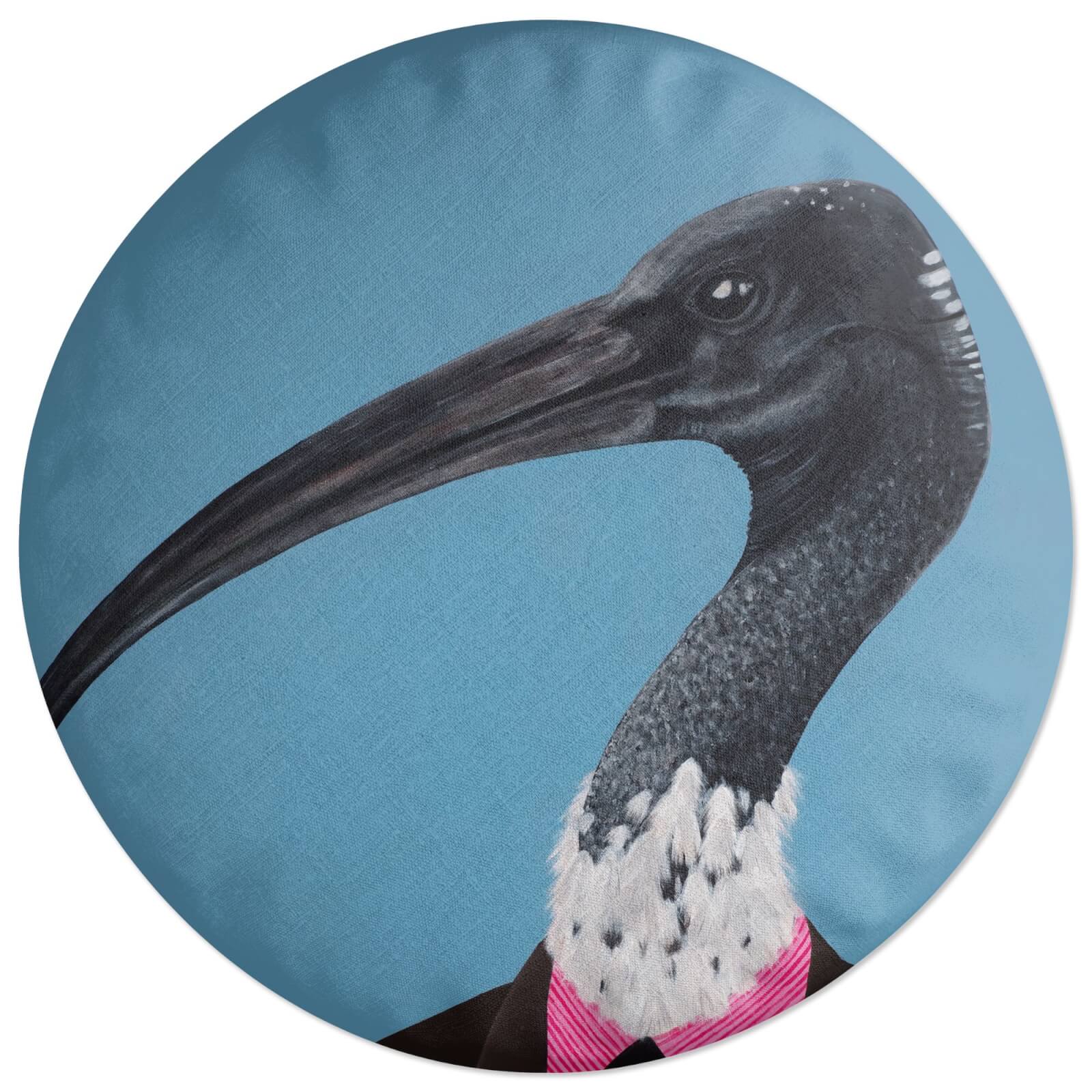 Ibis In Suit Round Cushion
