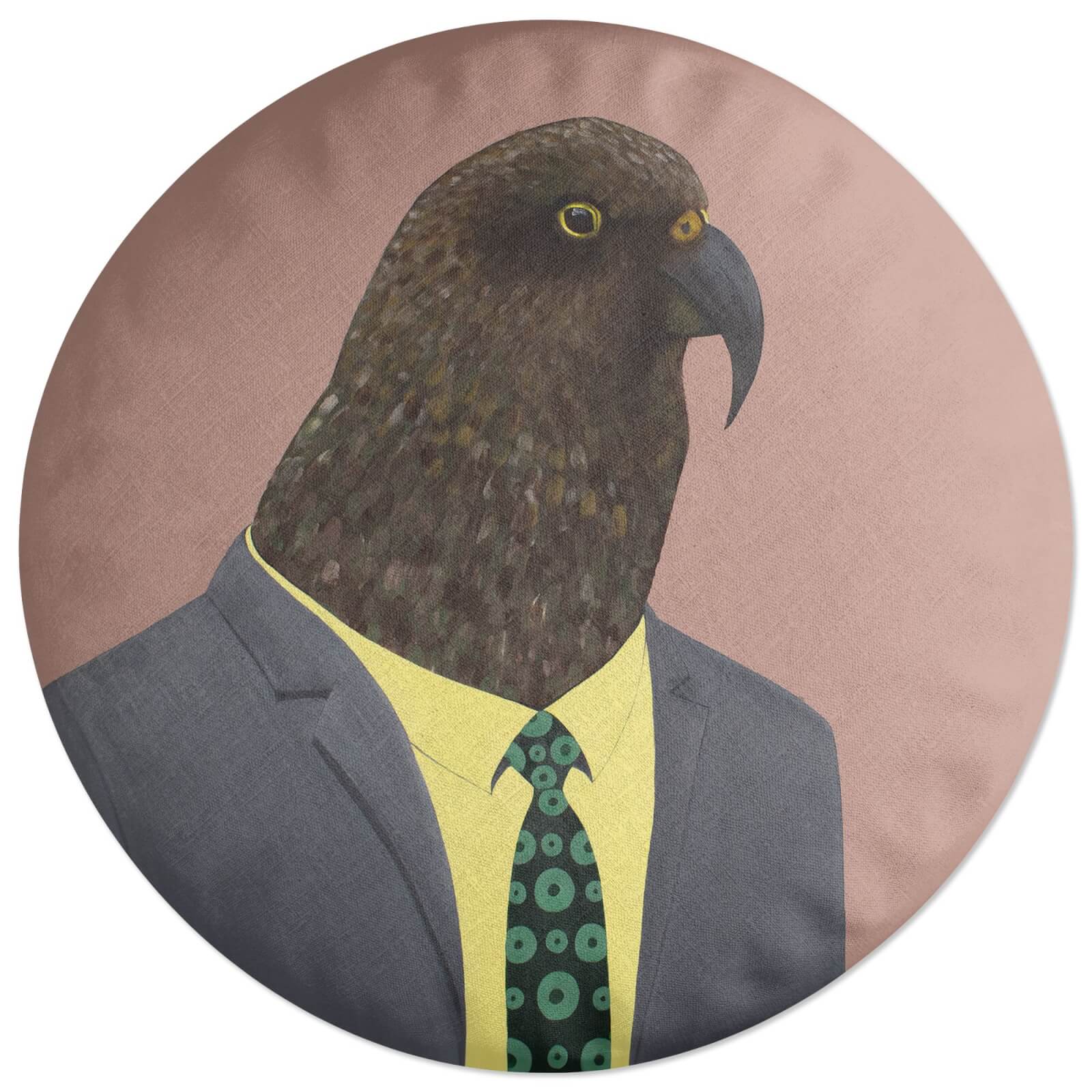 Kea In Suit Round Cushion