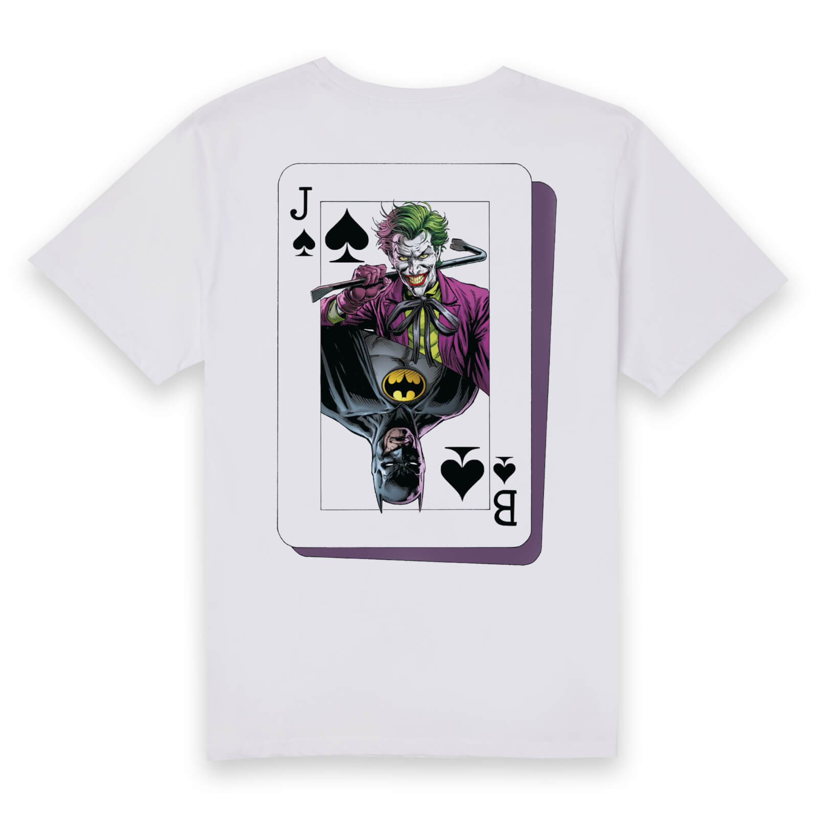 DC The Three Jokers Unisex T-Shirt - White - S - White