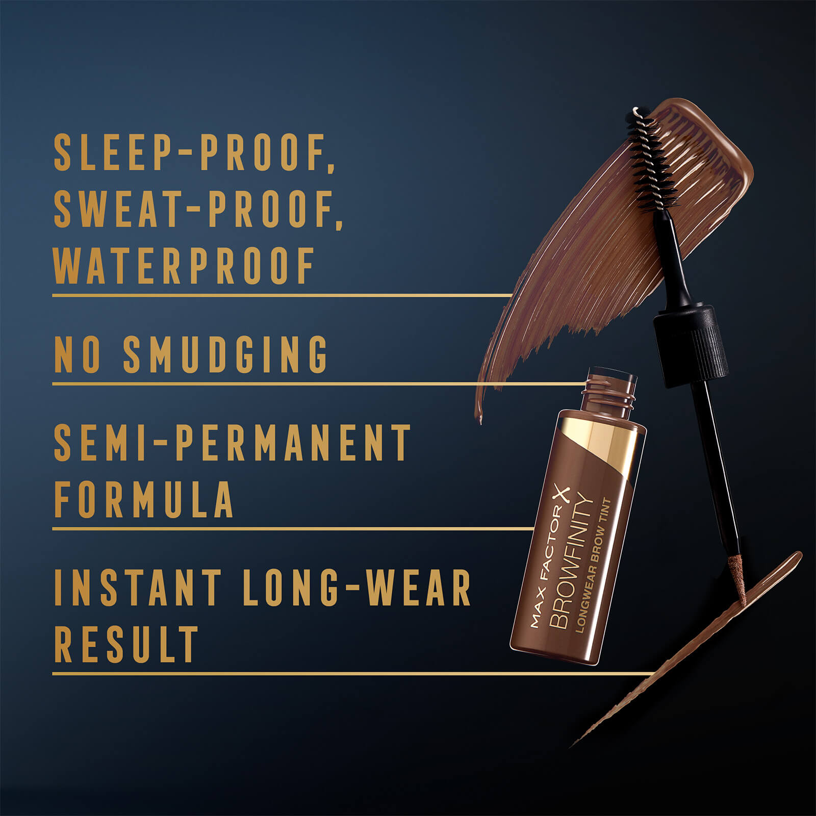 Thumbnail - Max Factor Browfinity Longwear Brow Tint 4.2ml (Various Shades) - Soft Brown 001