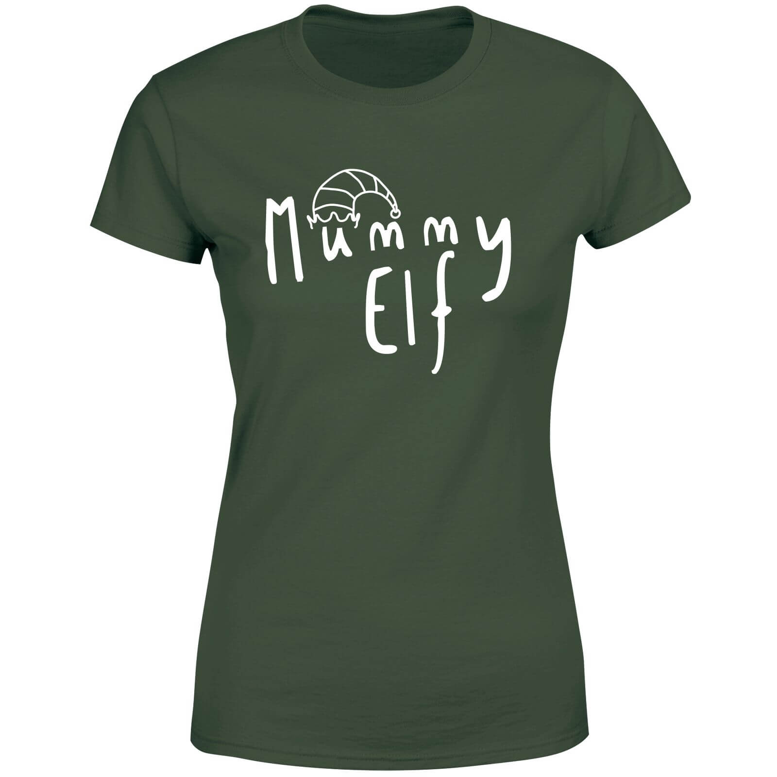 Mummy Christmas Elf Women's T-Shirt - Green - XS - Green