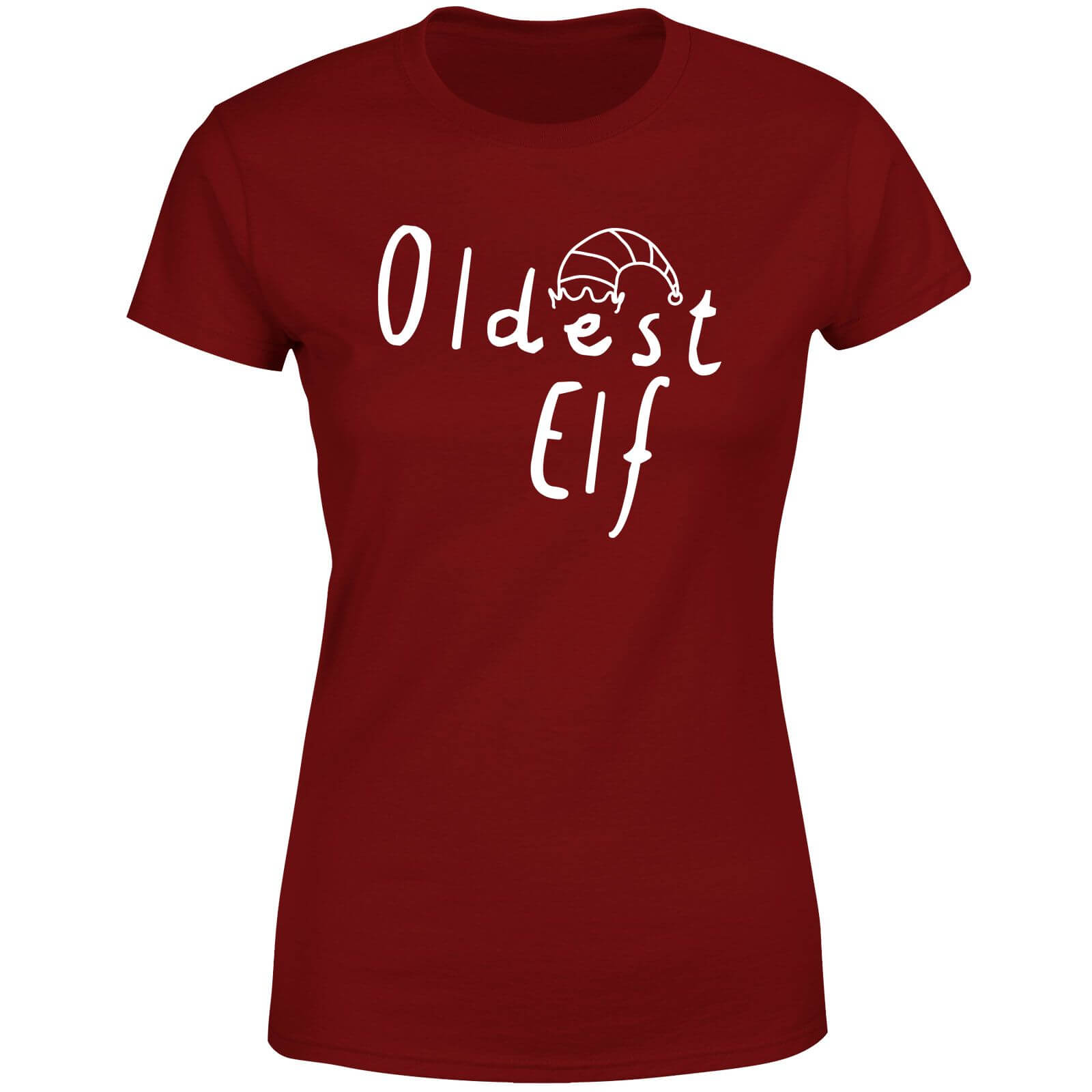 Oldest Elf Women's T-Shirt - Burgundy - XS - Burgundy