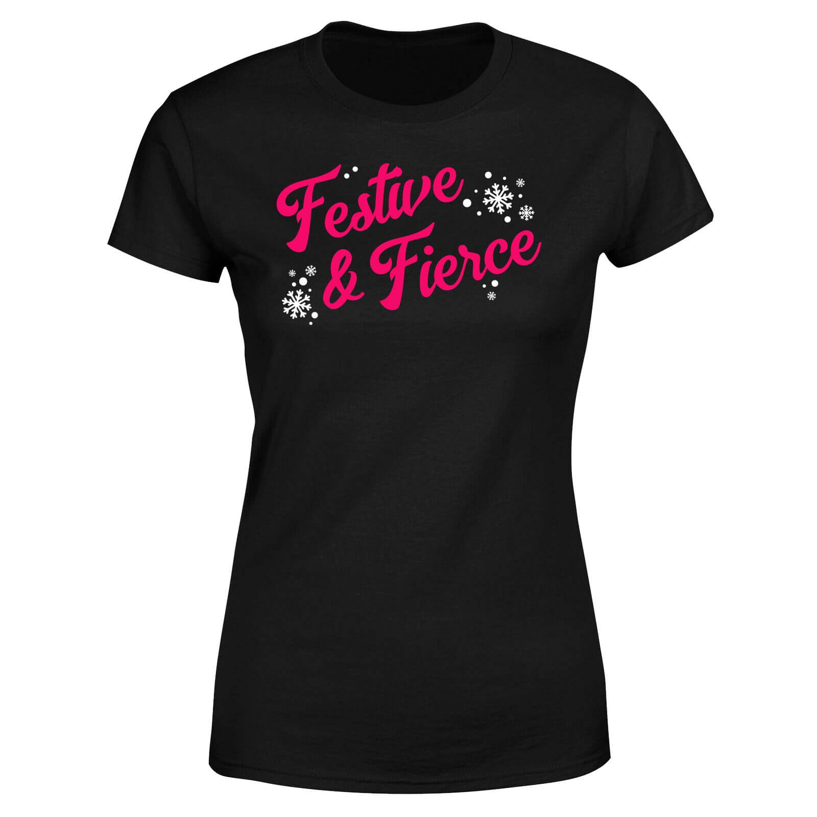 Festive & Fierce Women's T-Shirt - Black - XS - Black
