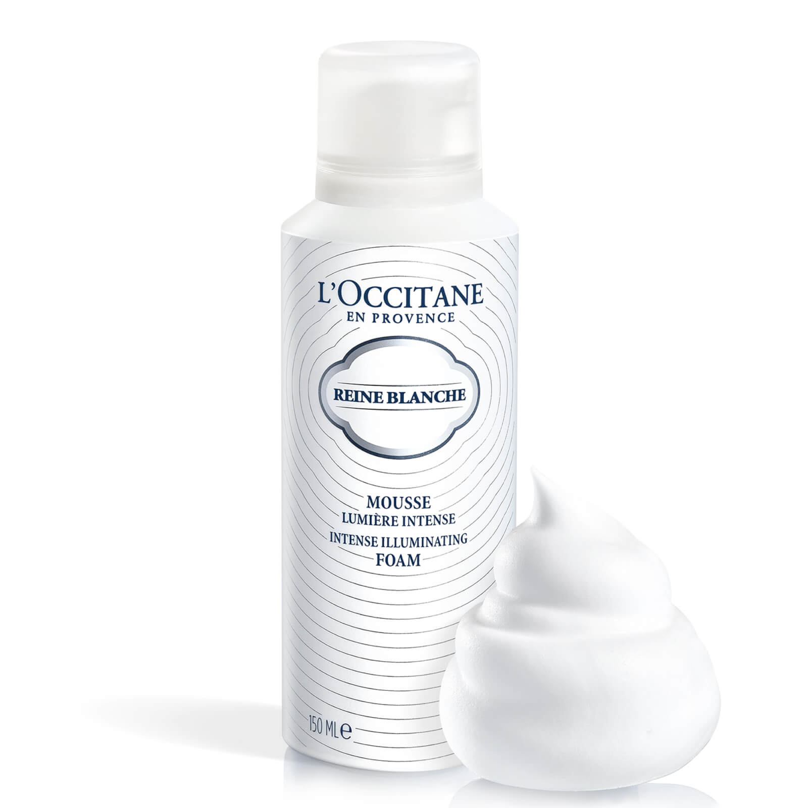 L'Occitane Reine Blanche Intense Illuminating Foam 150ml