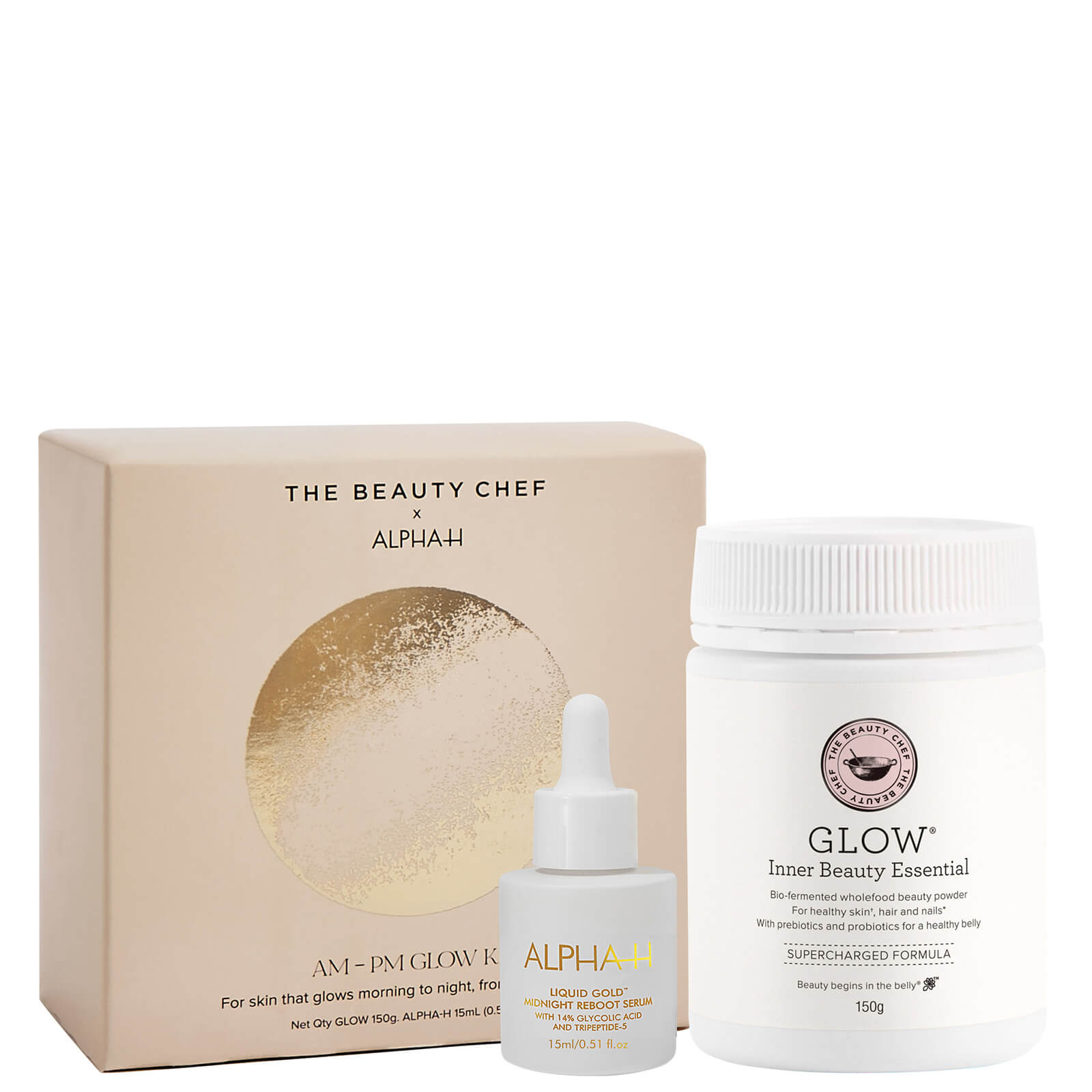 

Alpha-H x The Beauty Chef AM PM Kit